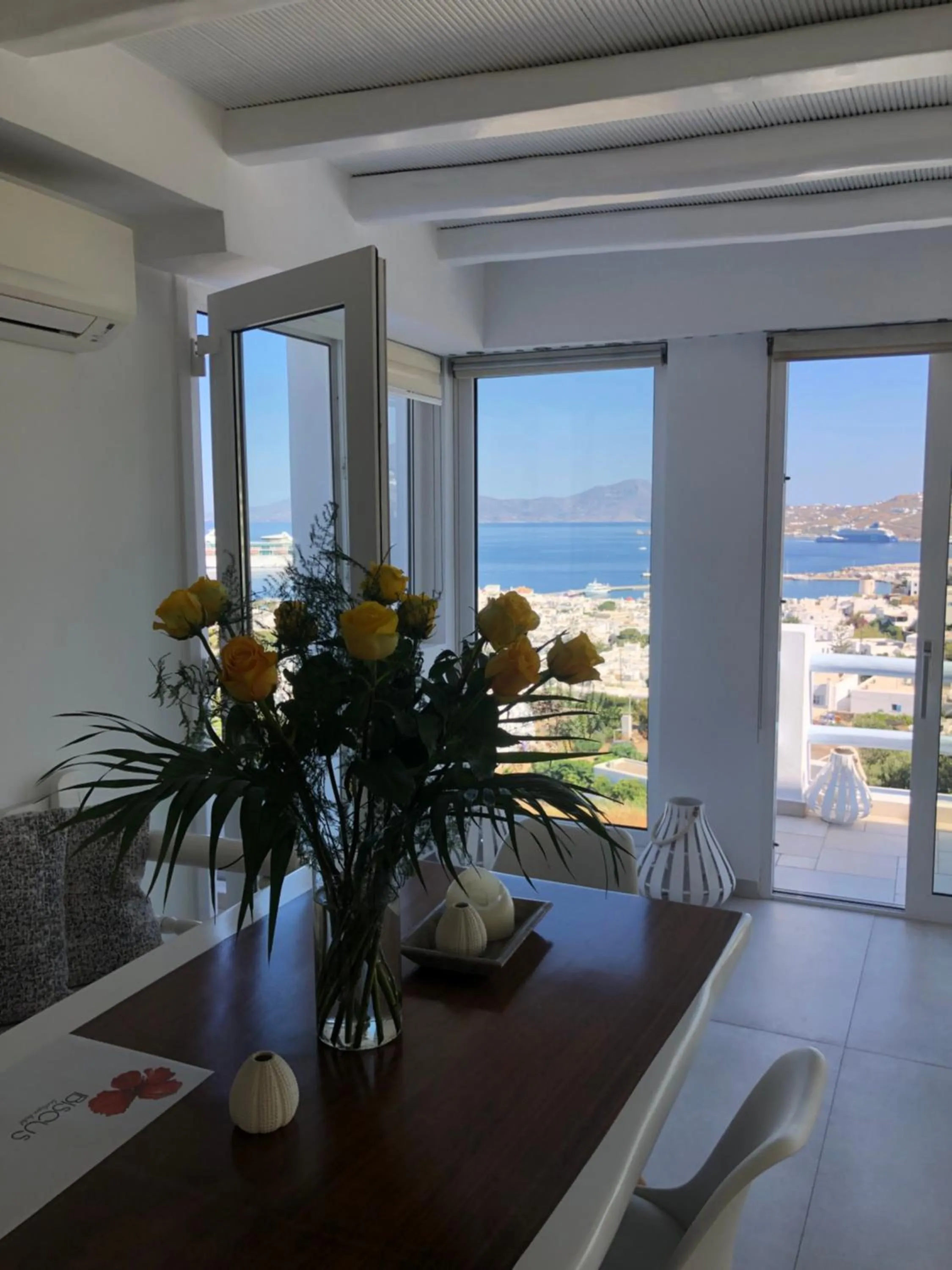 Dining area in Ibiscus Boutique