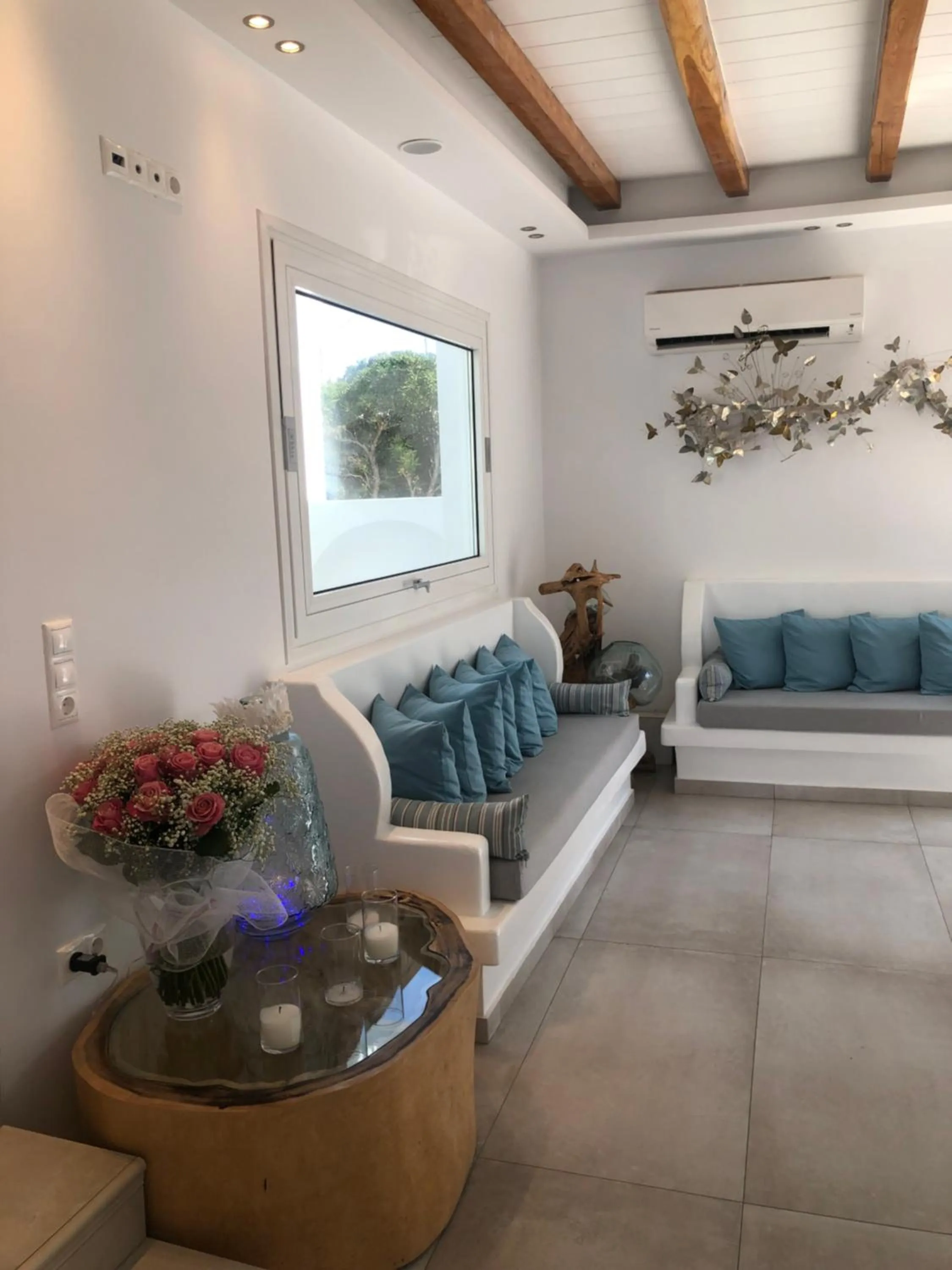 Seating area in Ibiscus Boutique