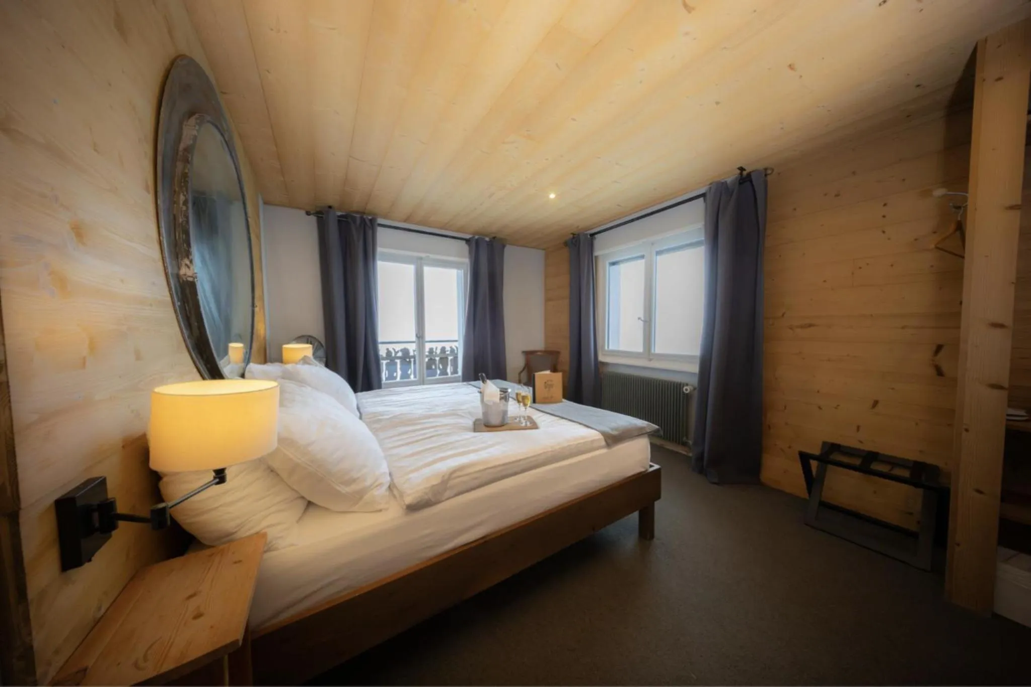 Bedroom, Bed in Le Coucou Hotel Restaurant & Lounge-Bar