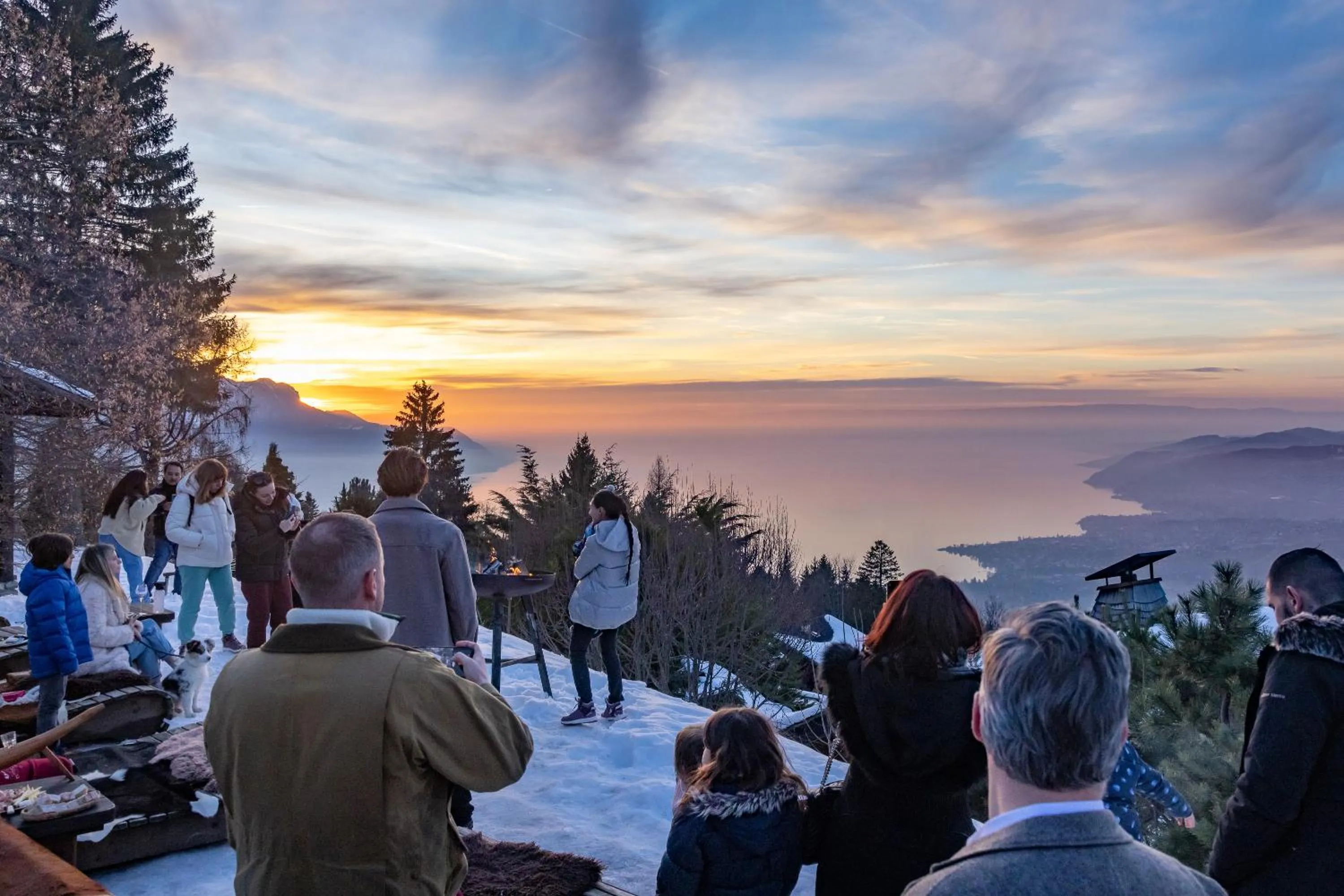 Lake view in Le Coucou Hotel Restaurant & Lounge-Bar