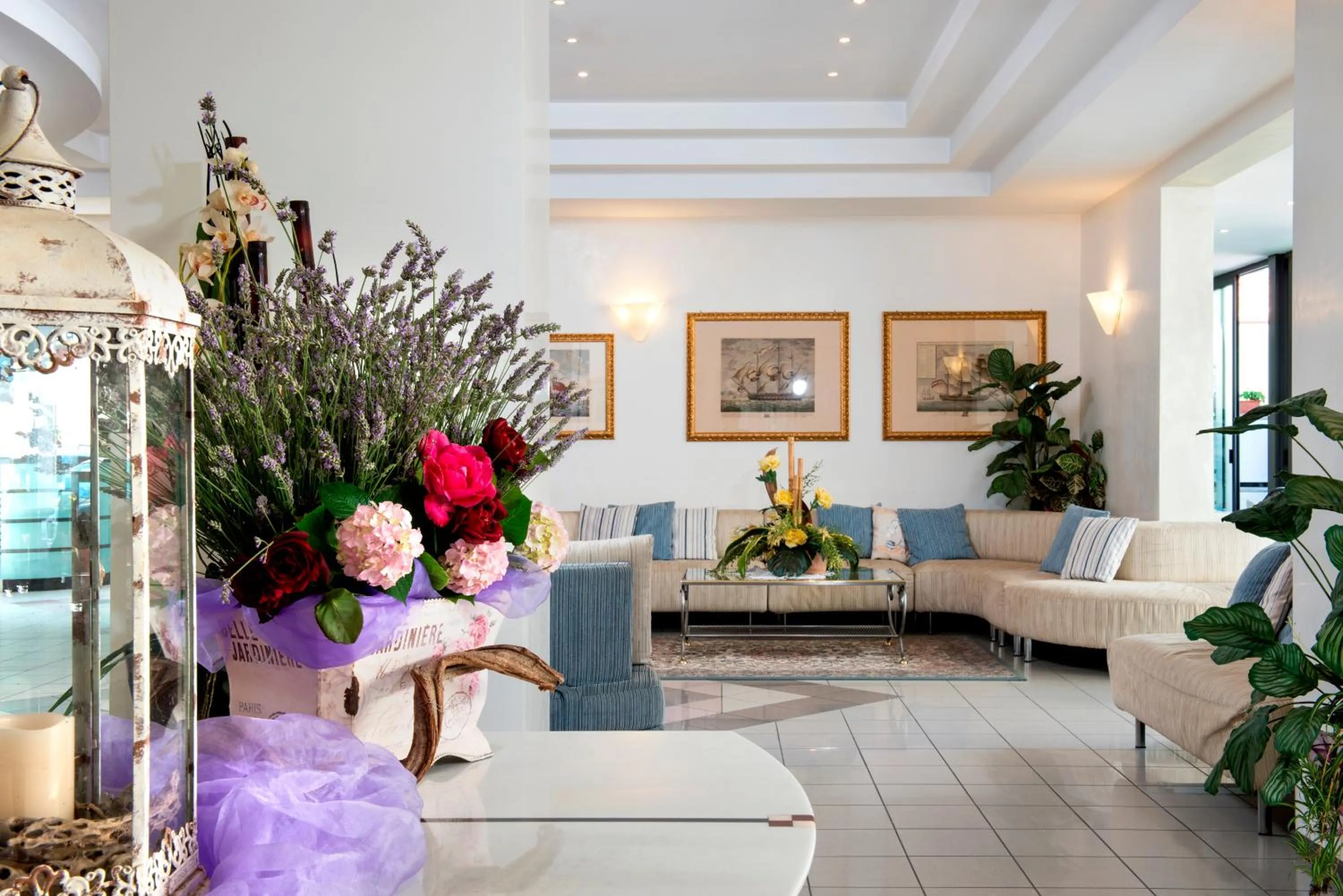 Living room in Hotel La Conchiglia