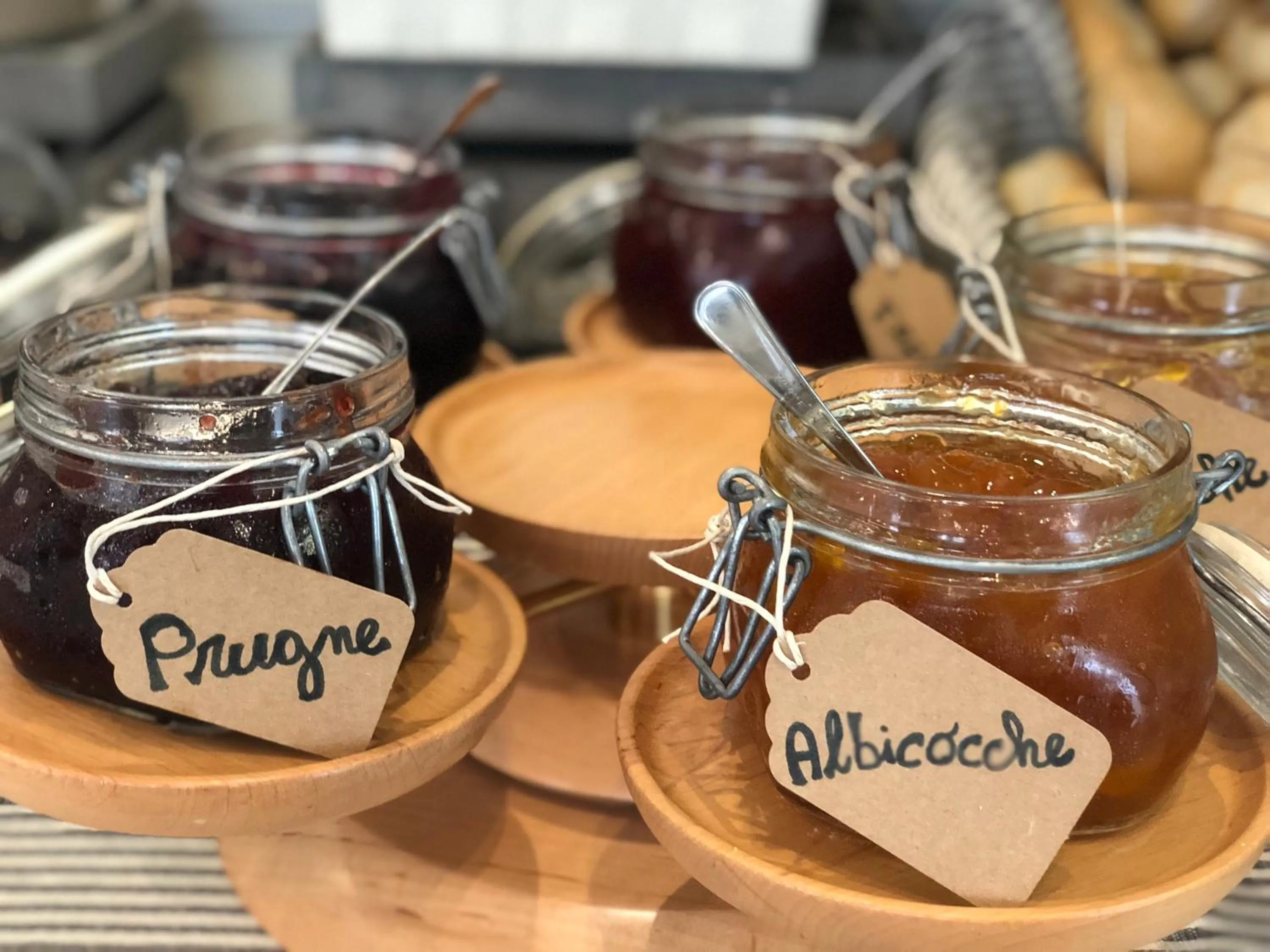 Italian breakfast in Hotel La Conchiglia