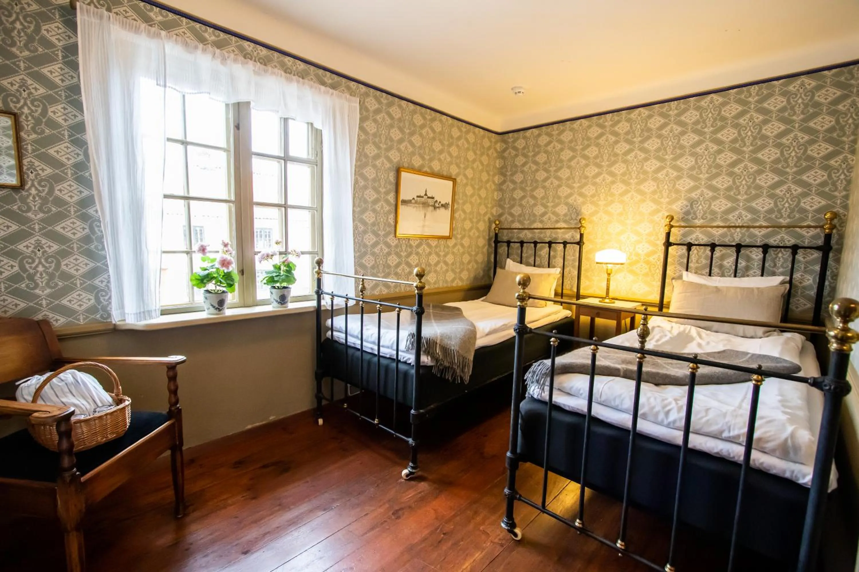 Bedroom, Bed in Hotell Dahlströmska gården