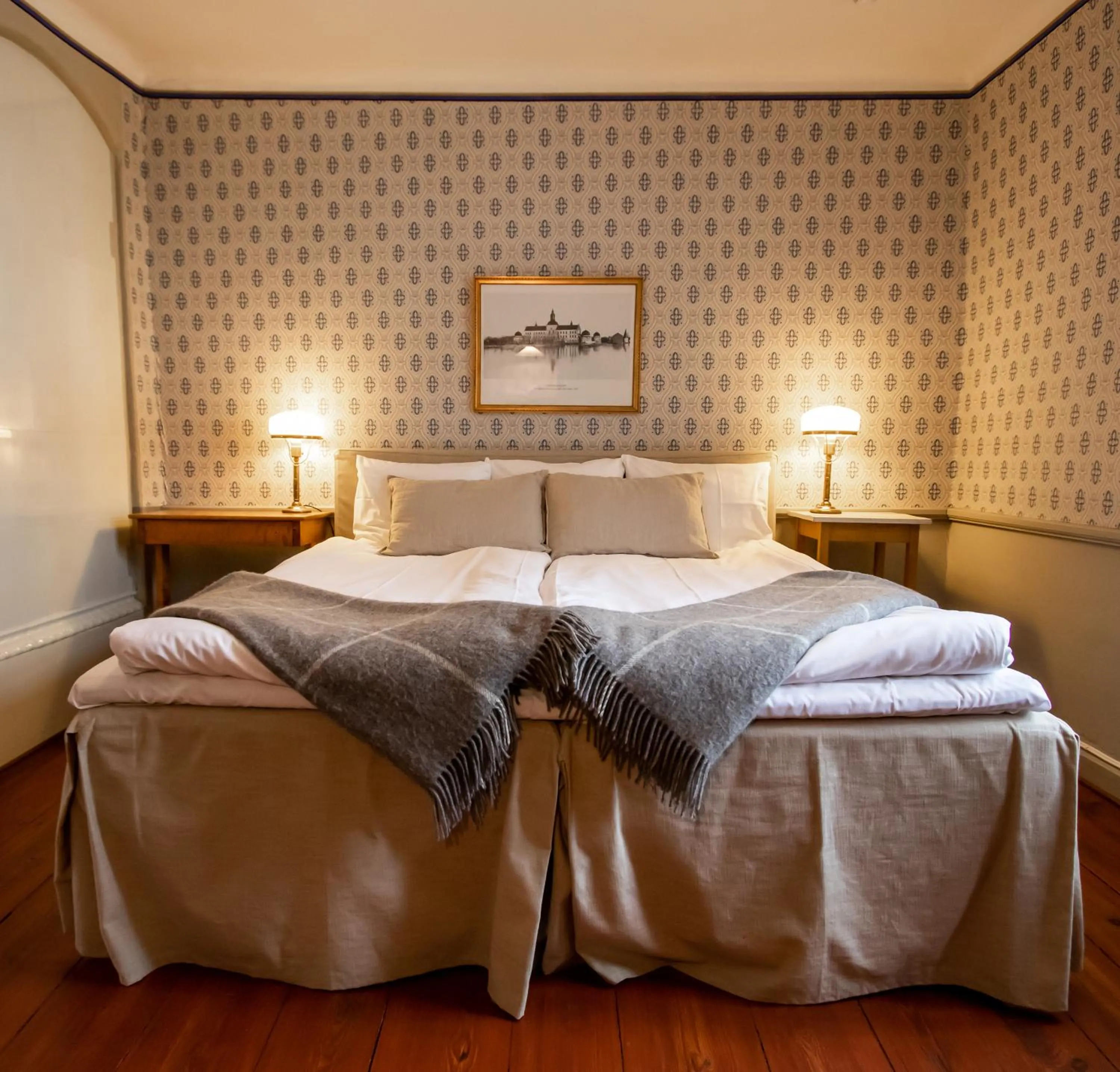 Bed in Hotell Dahlströmska gården