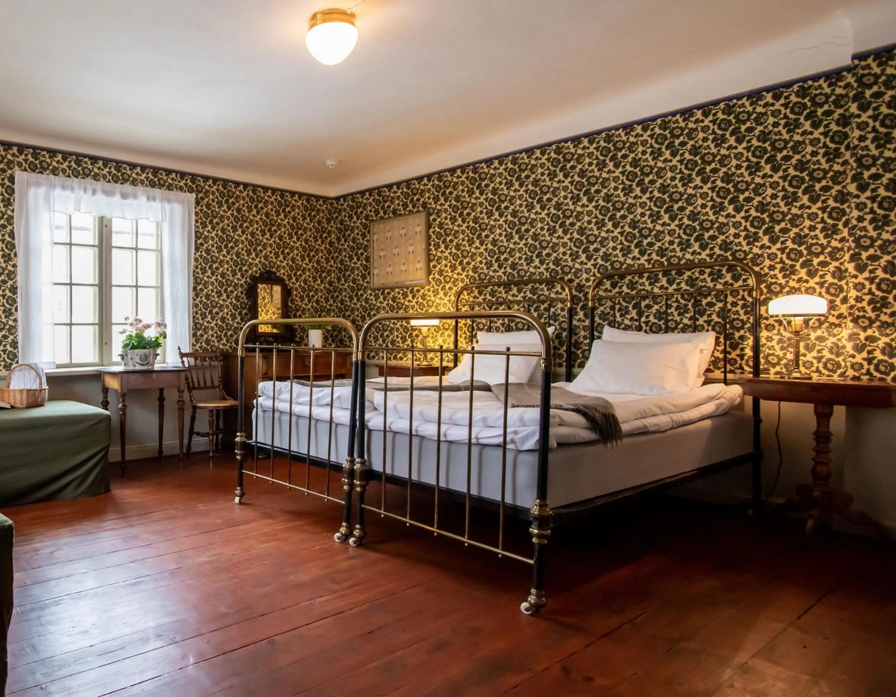 Bedroom, Bed in Hotell Dahlströmska gården