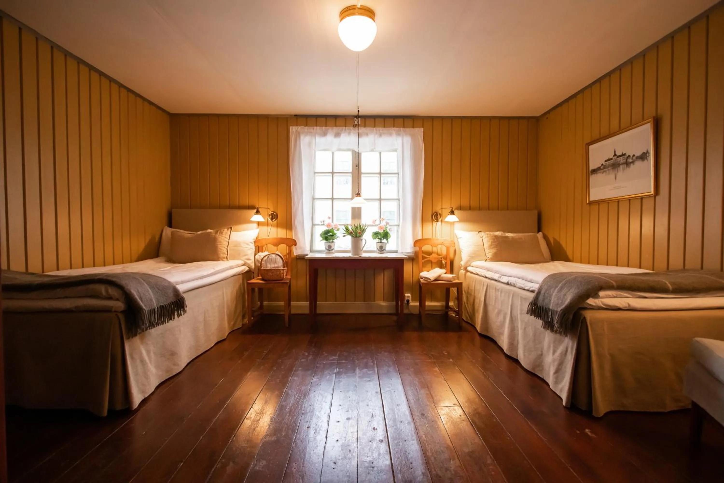 Bed in Hotell Dahlströmska gården