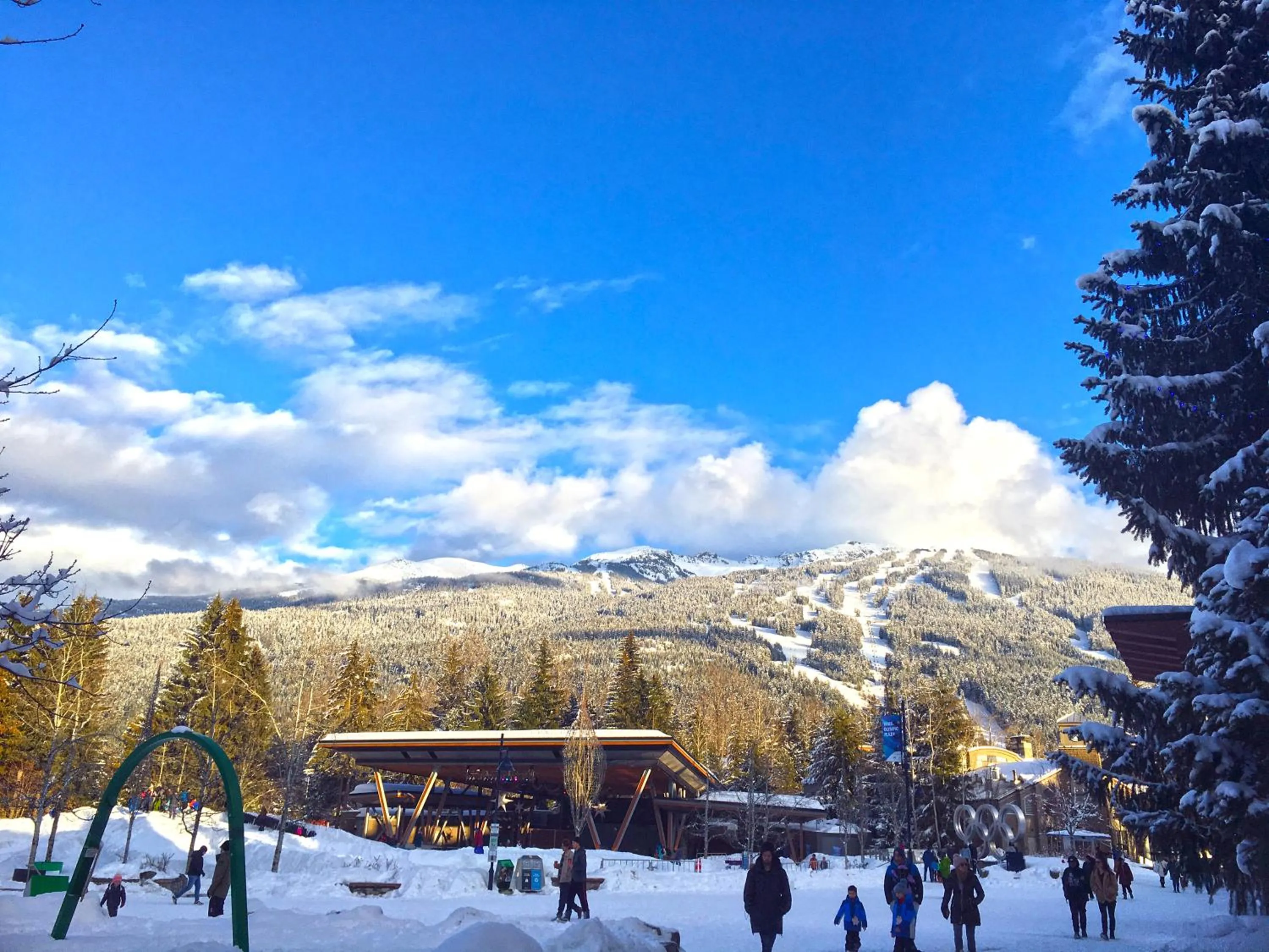Winter in Tyndall Stone Lodge by Whiski Jack