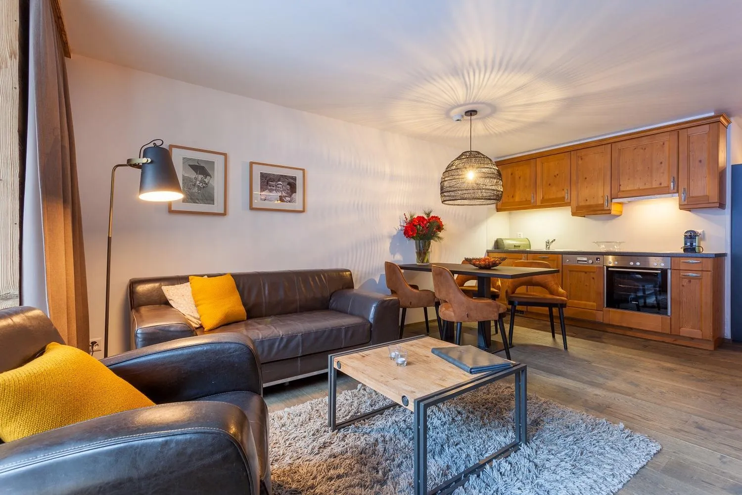 Living room in 22 Summits Apartments