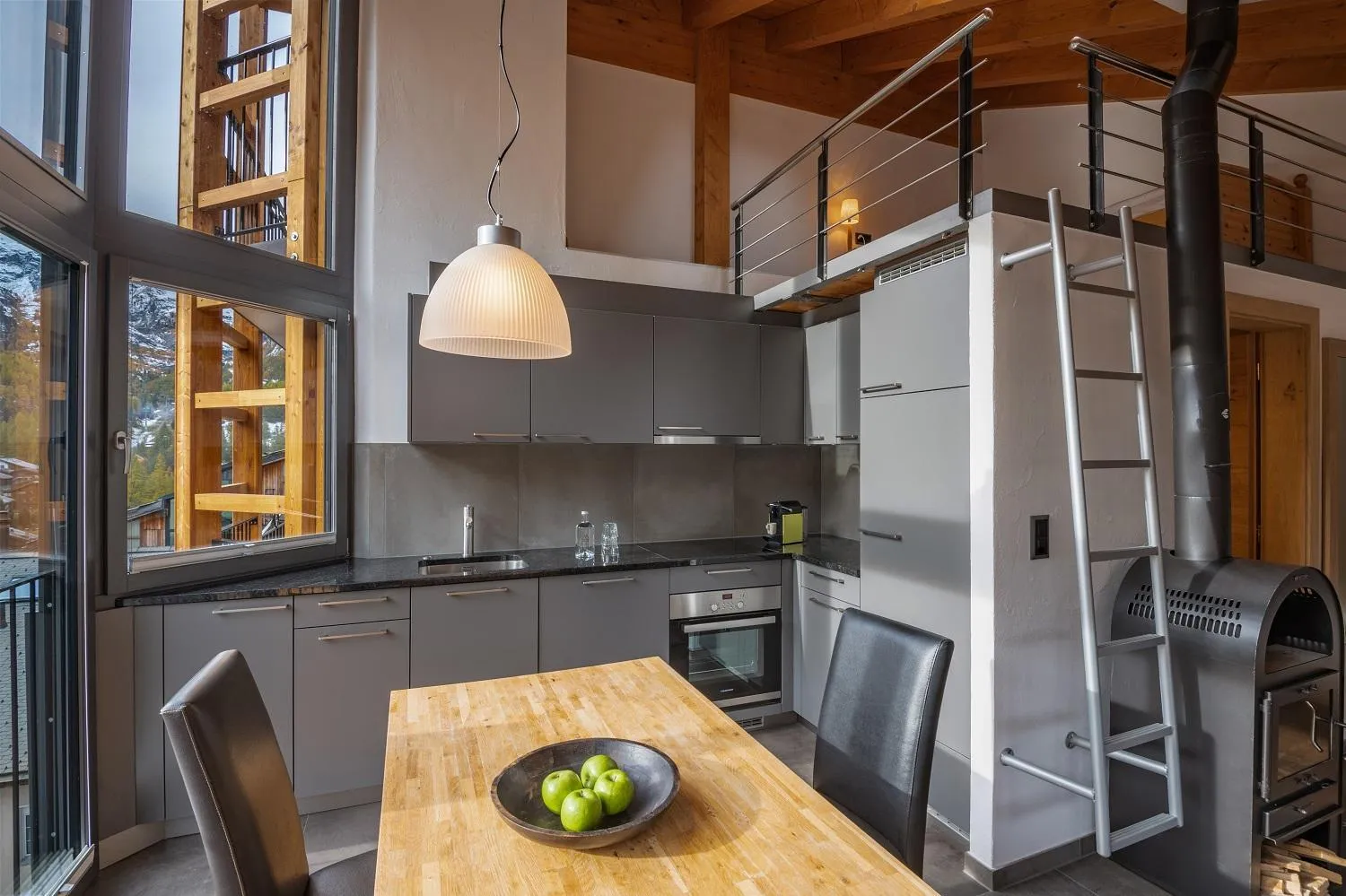 Kitchen or kitchenette in 22 Summits Apartments