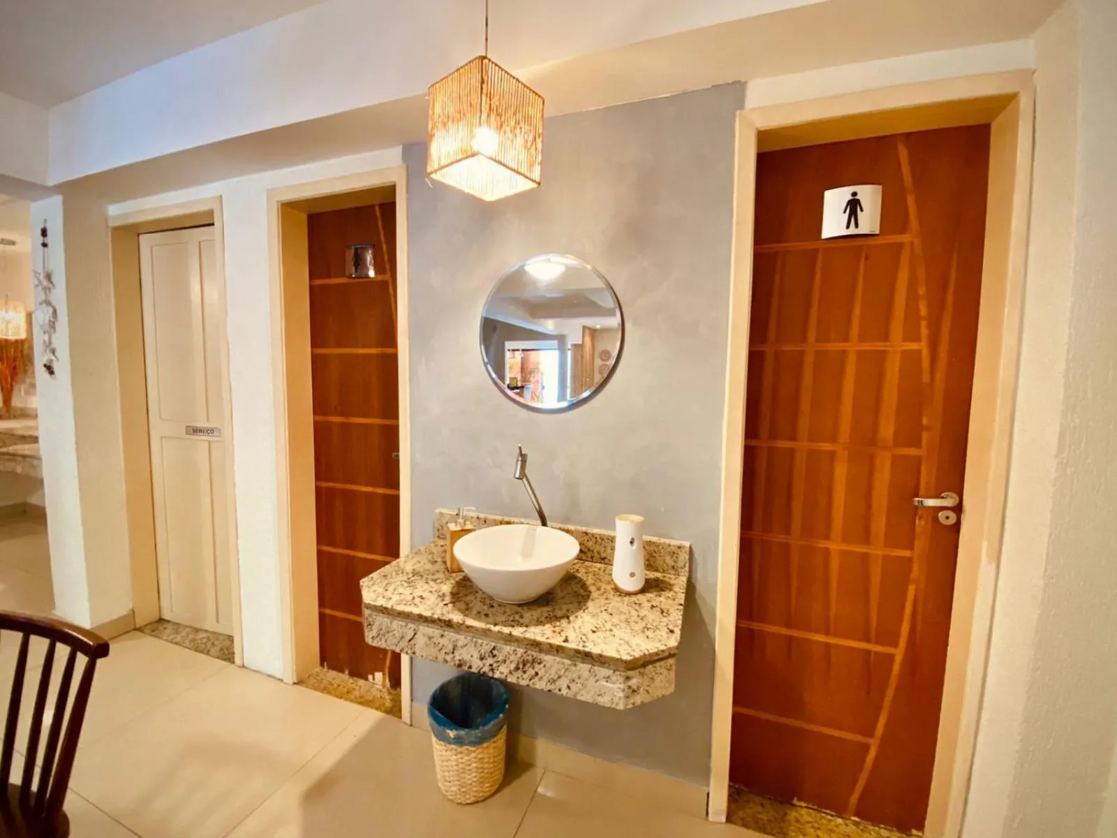 Bathroom in Porto Forte Pousada