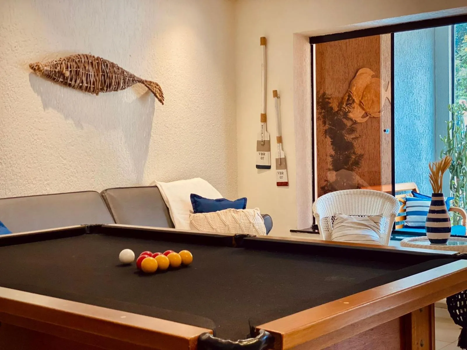 Game Room in Porto Forte Pousada