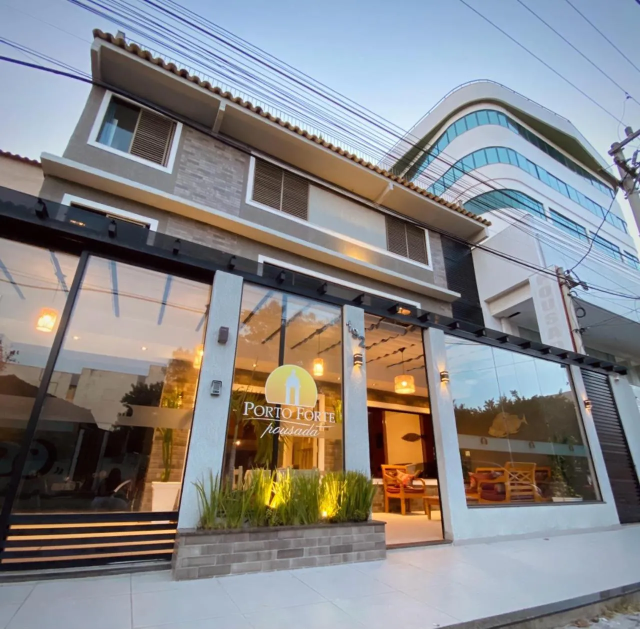 Property building in Porto Forte Pousada