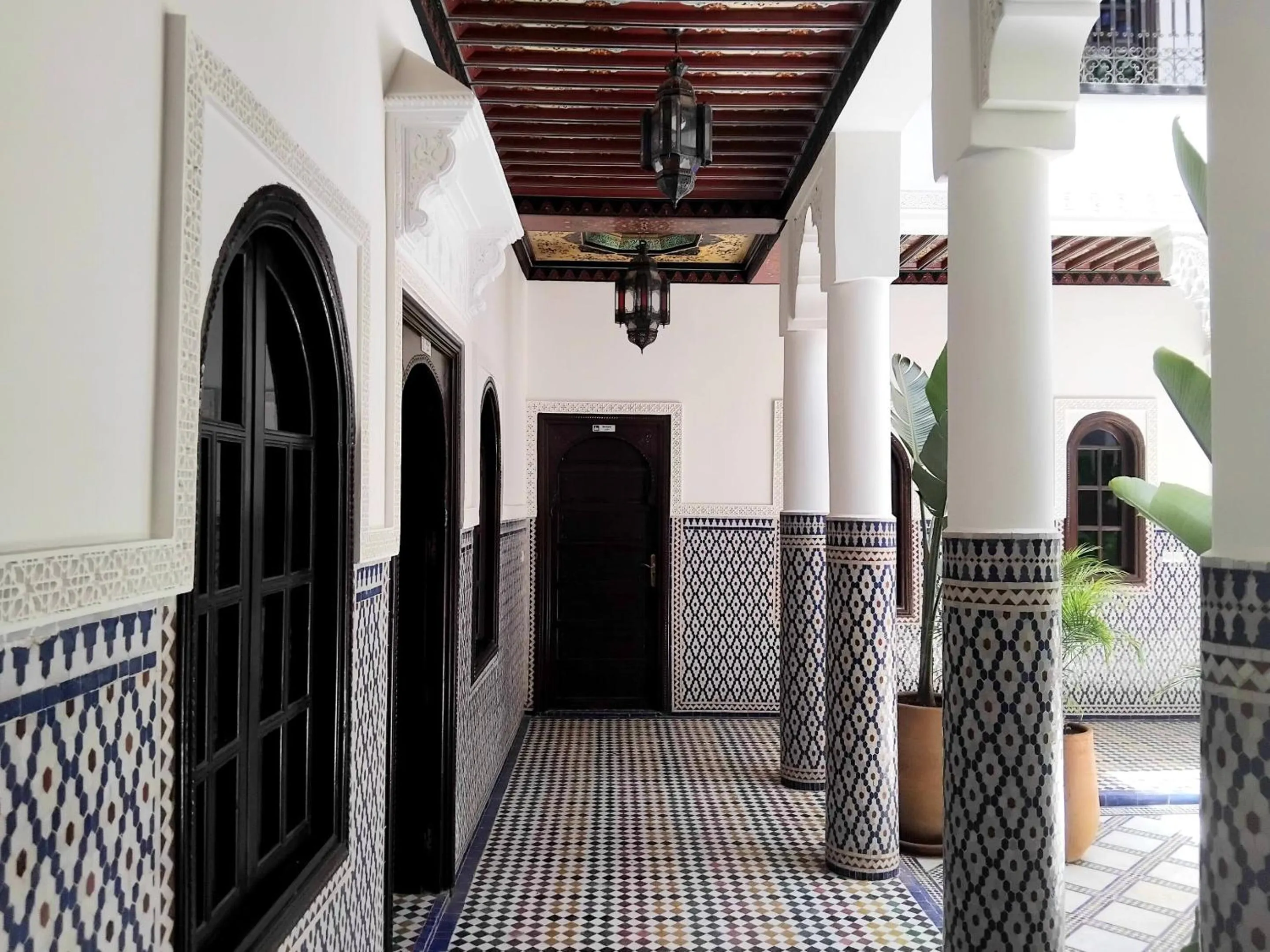 Patio in Riad Yakimour