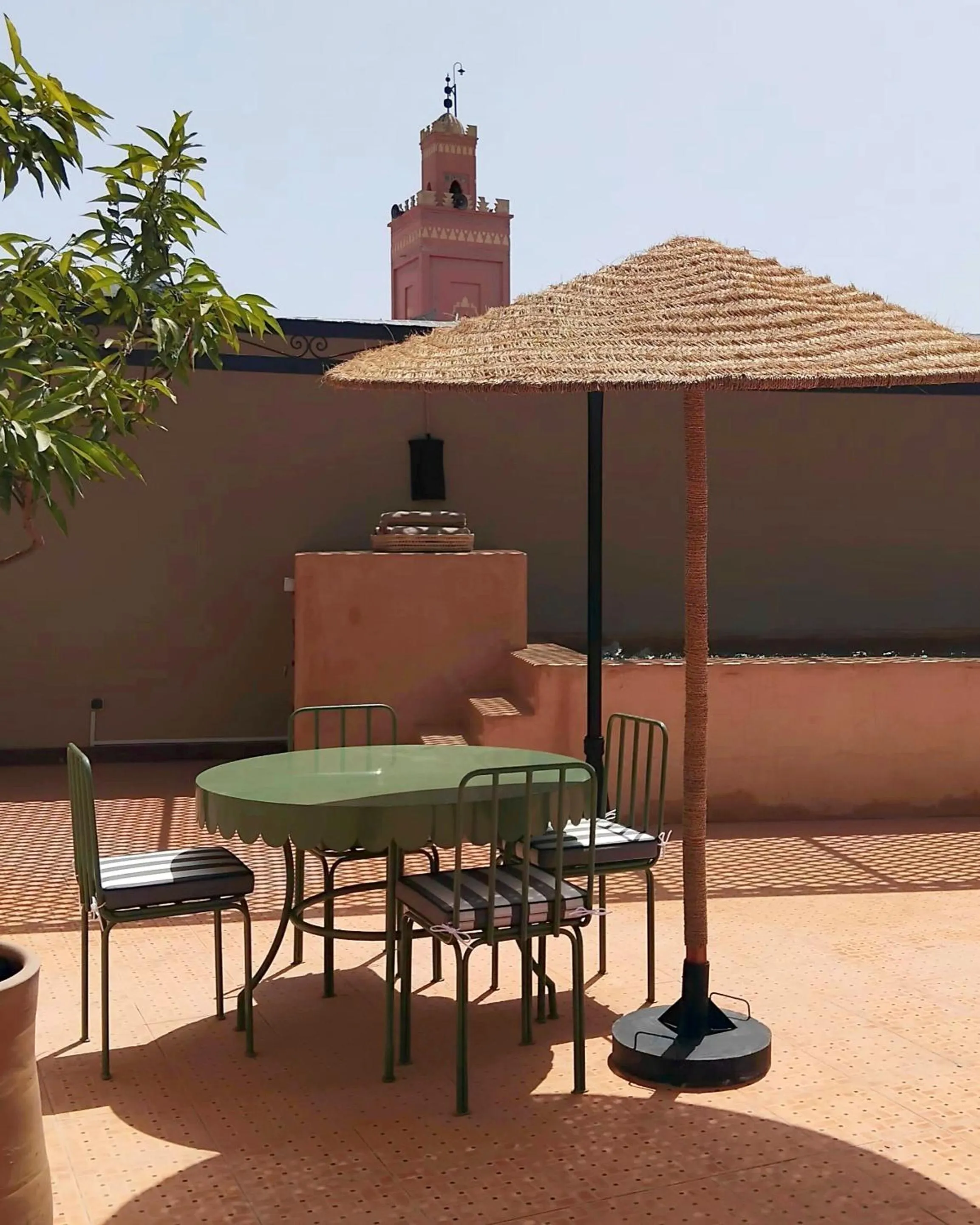 Patio in Riad Yakimour