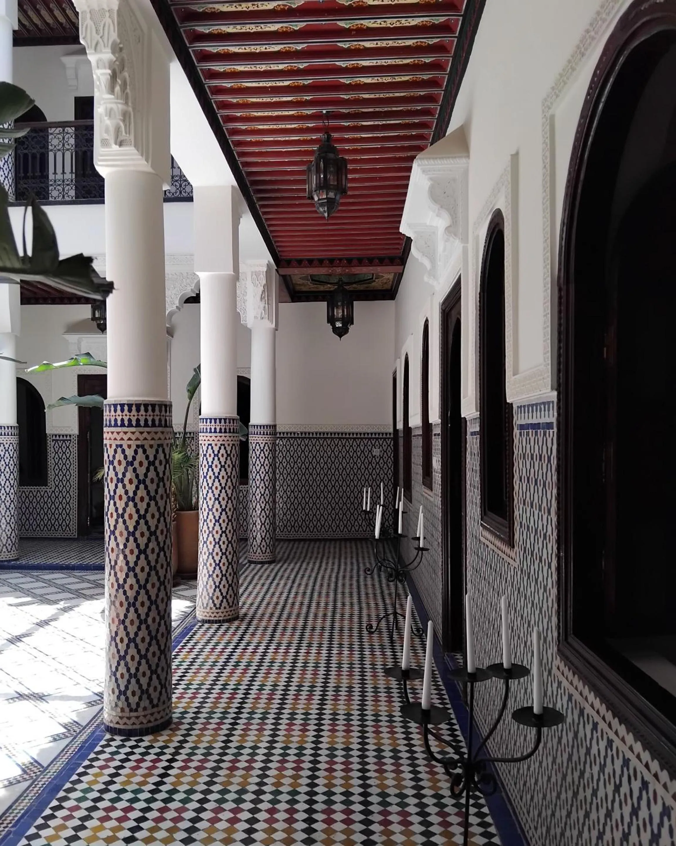 Patio in Riad Yakimour