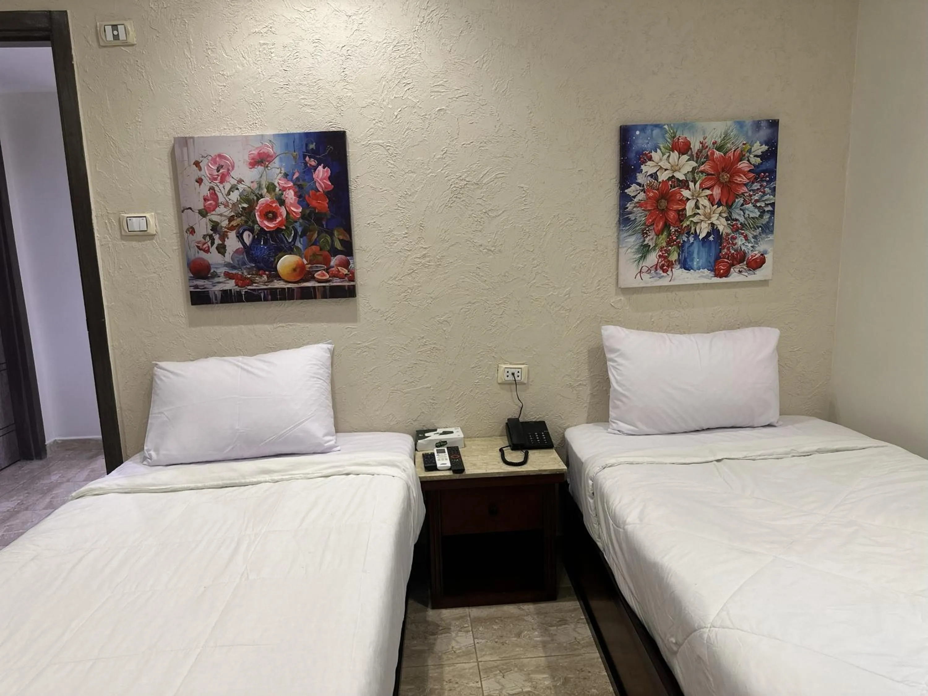 Bathroom, Bed in Giza Pyramids Inn