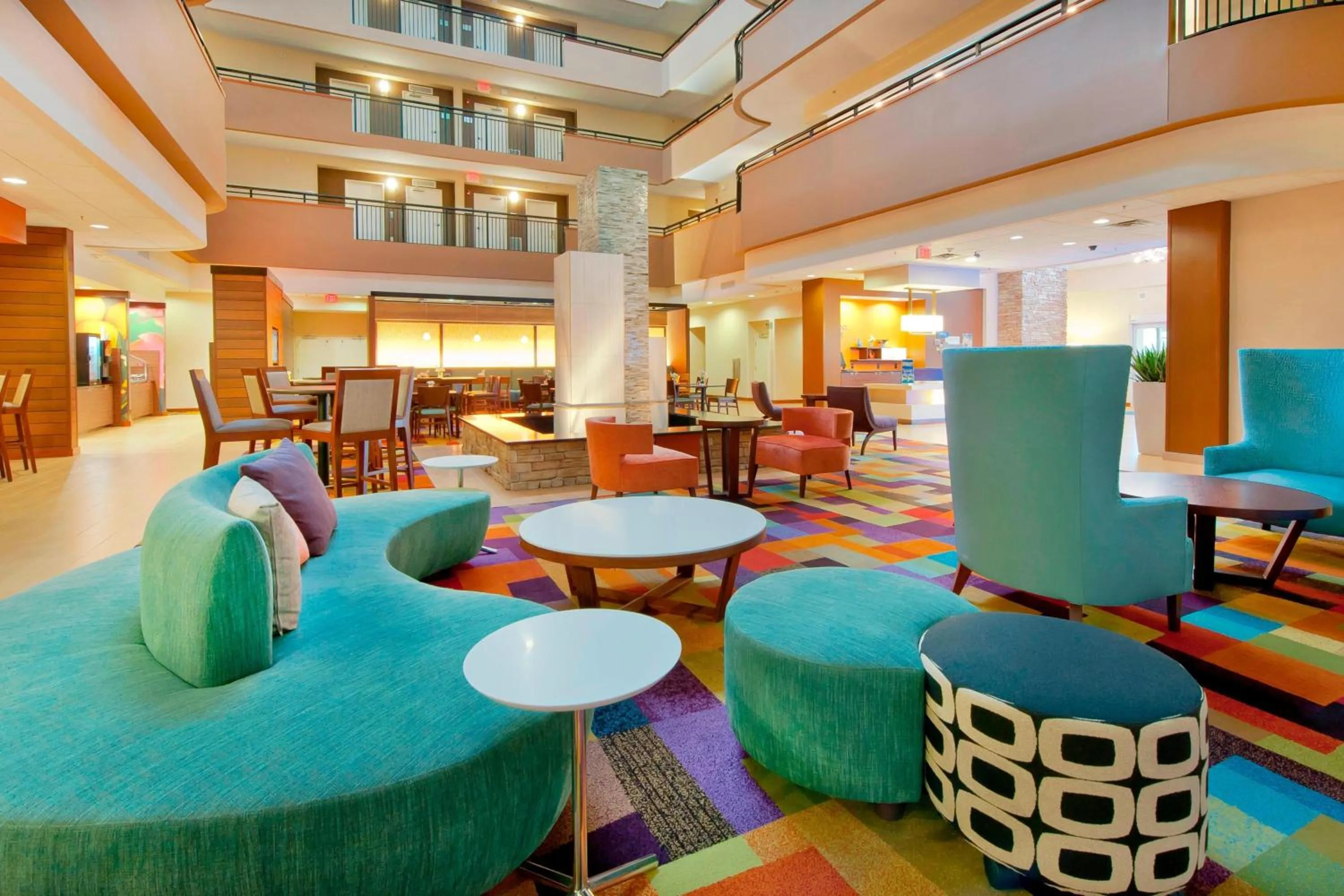 Lobby or reception in Fairfield Inn and Suites by Marriott Durham Southpoint