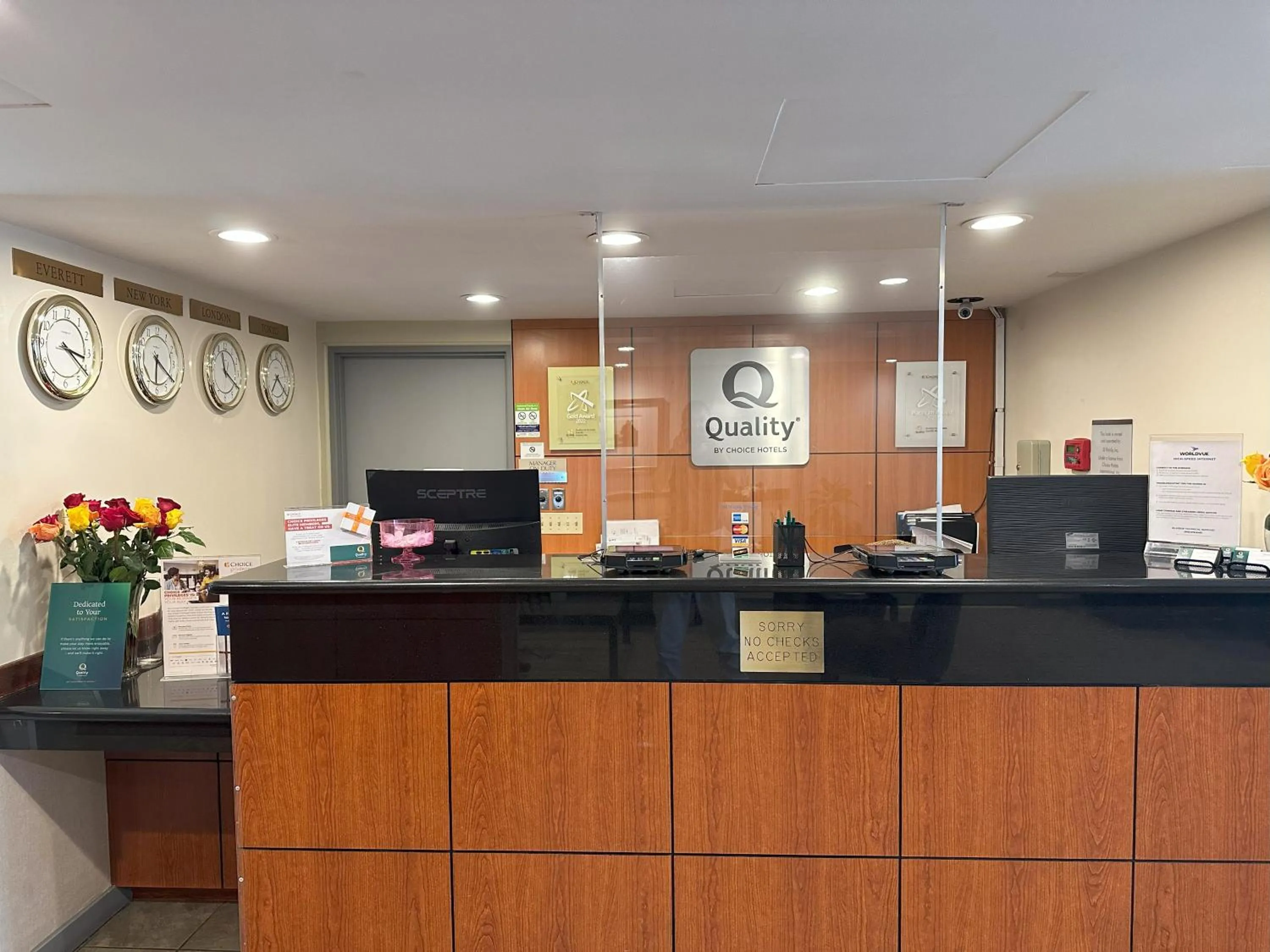 Lobby or reception in Quality Inn & Suites Everett