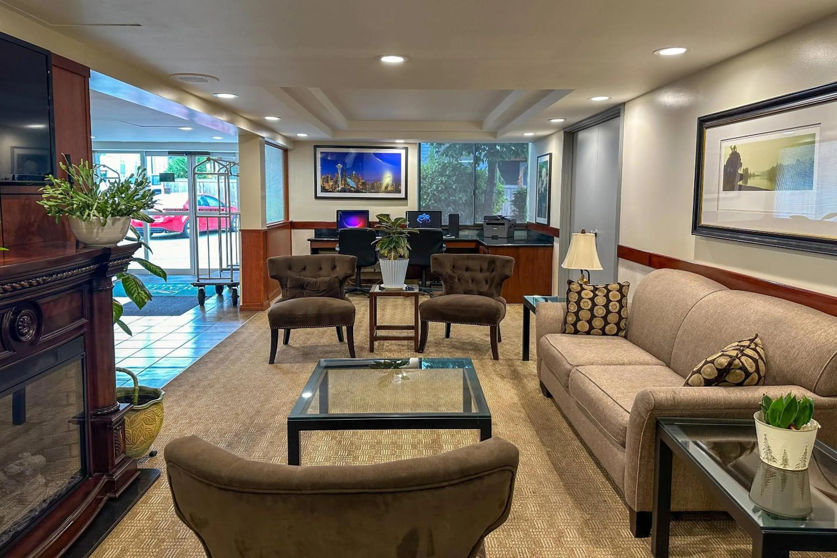 Lobby or reception in Quality Inn & Suites Everett