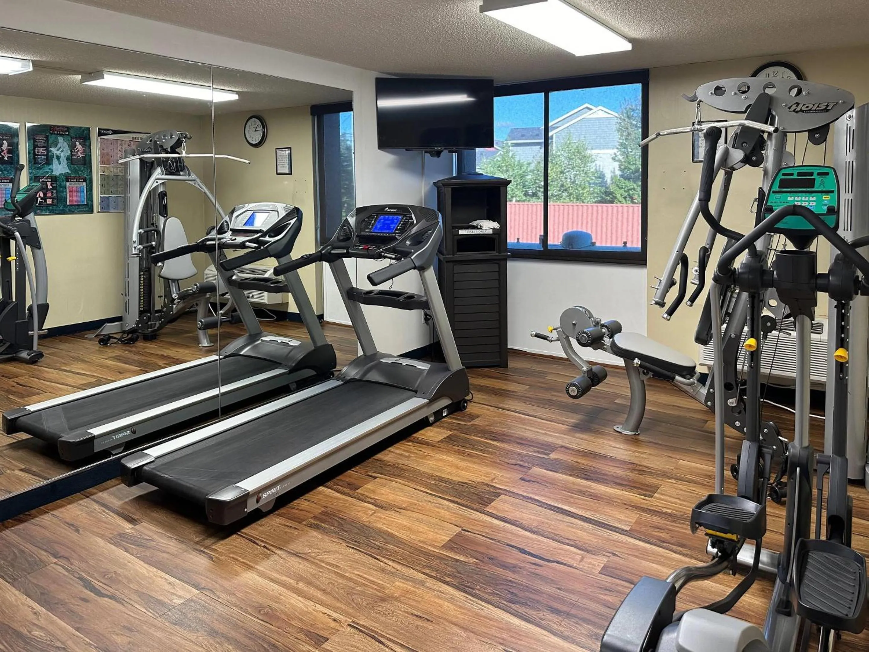 Fitness centre/facilities in Quality Inn & Suites Everett