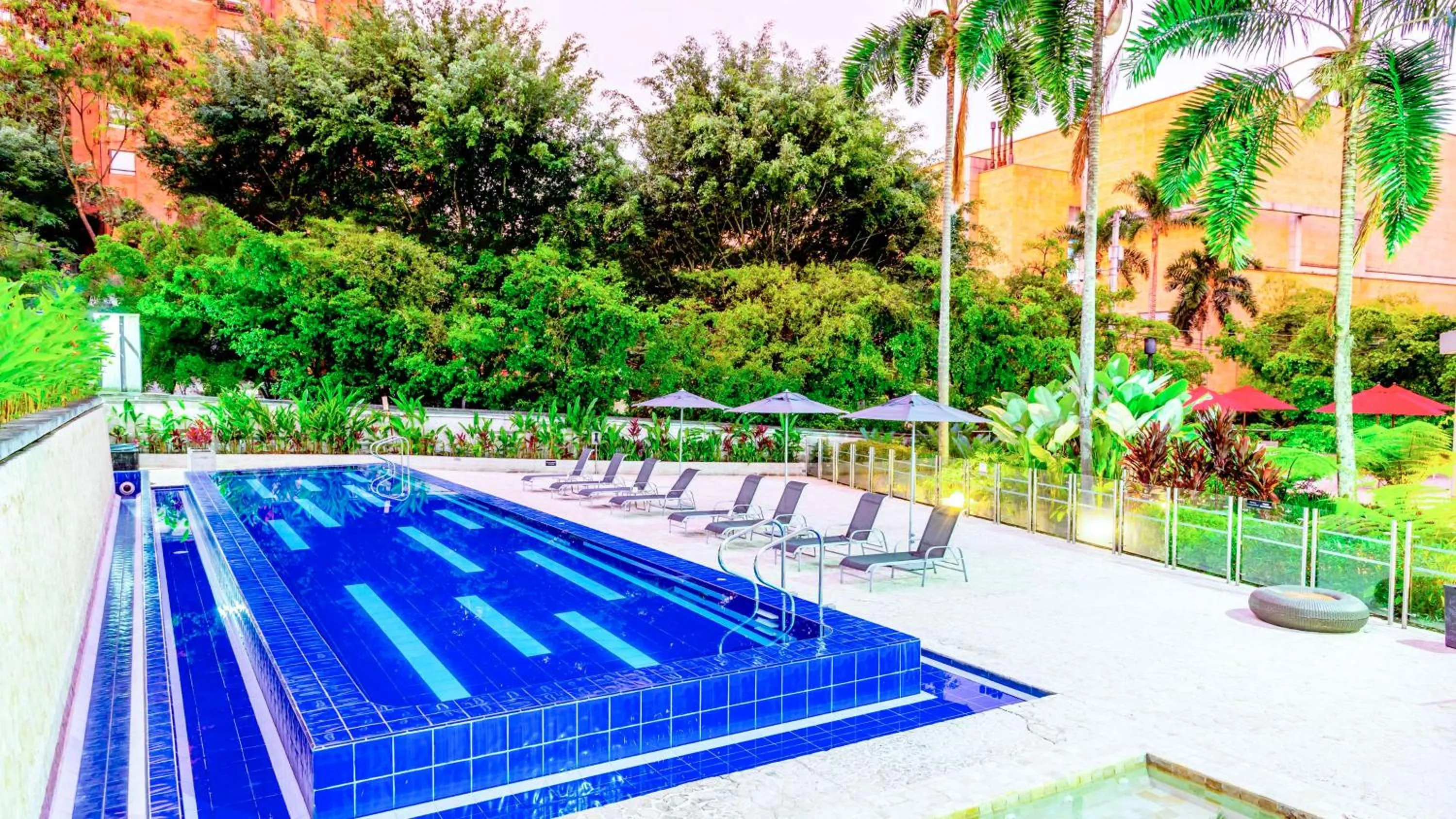 Pool view in NH Collection Medellin Royal