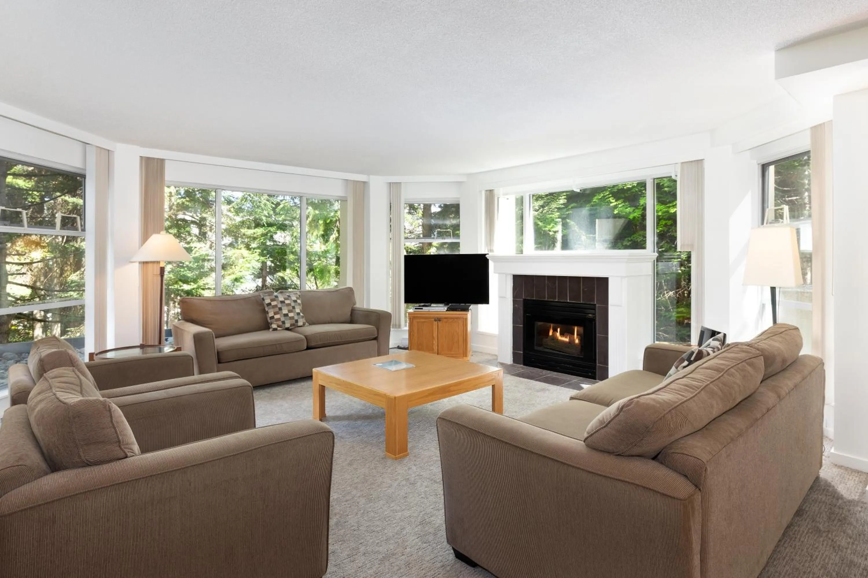 TV and multimedia in The Woodrun Lodge by Whiski Jack