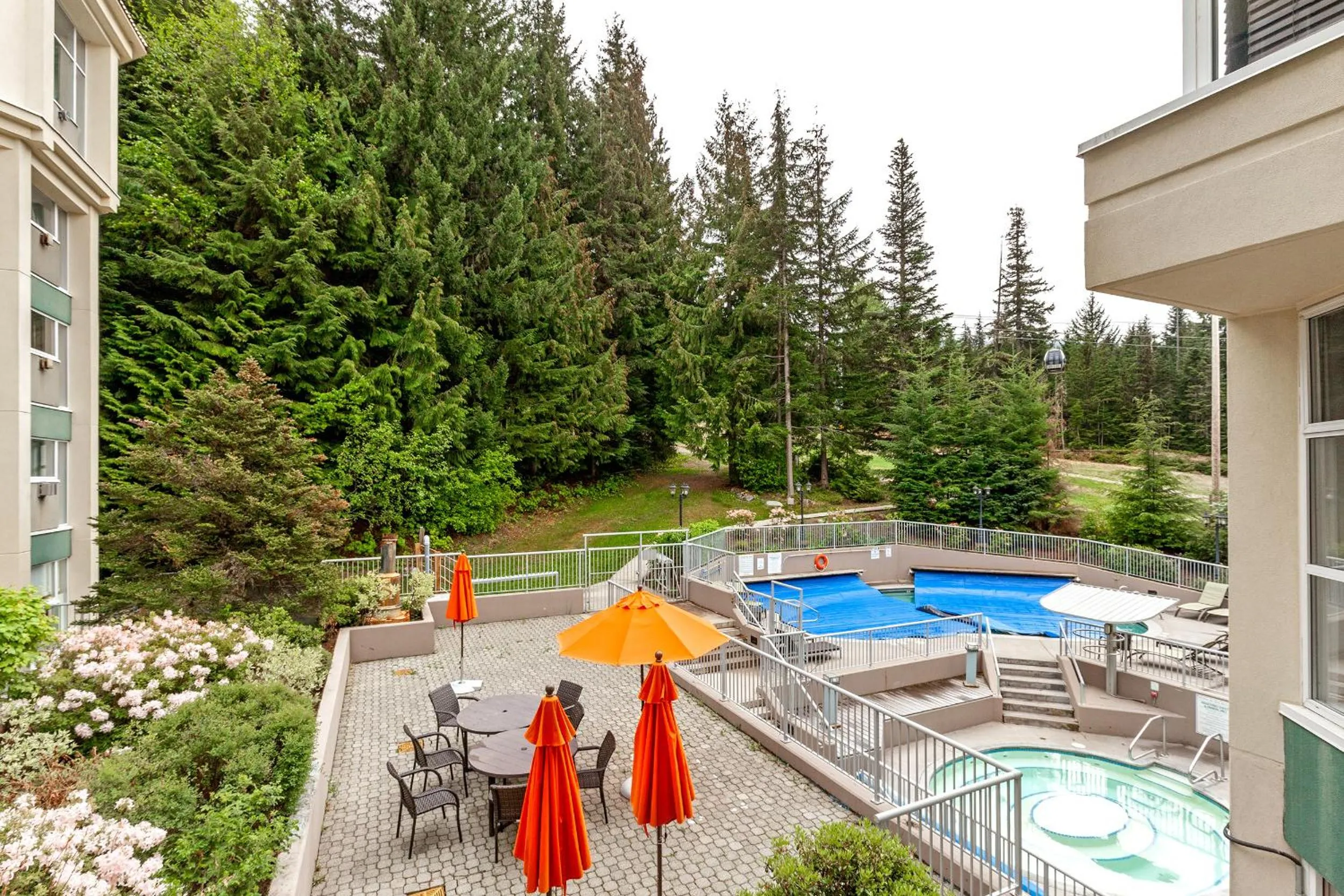 Garden view in The Woodrun Lodge by Whiski Jack