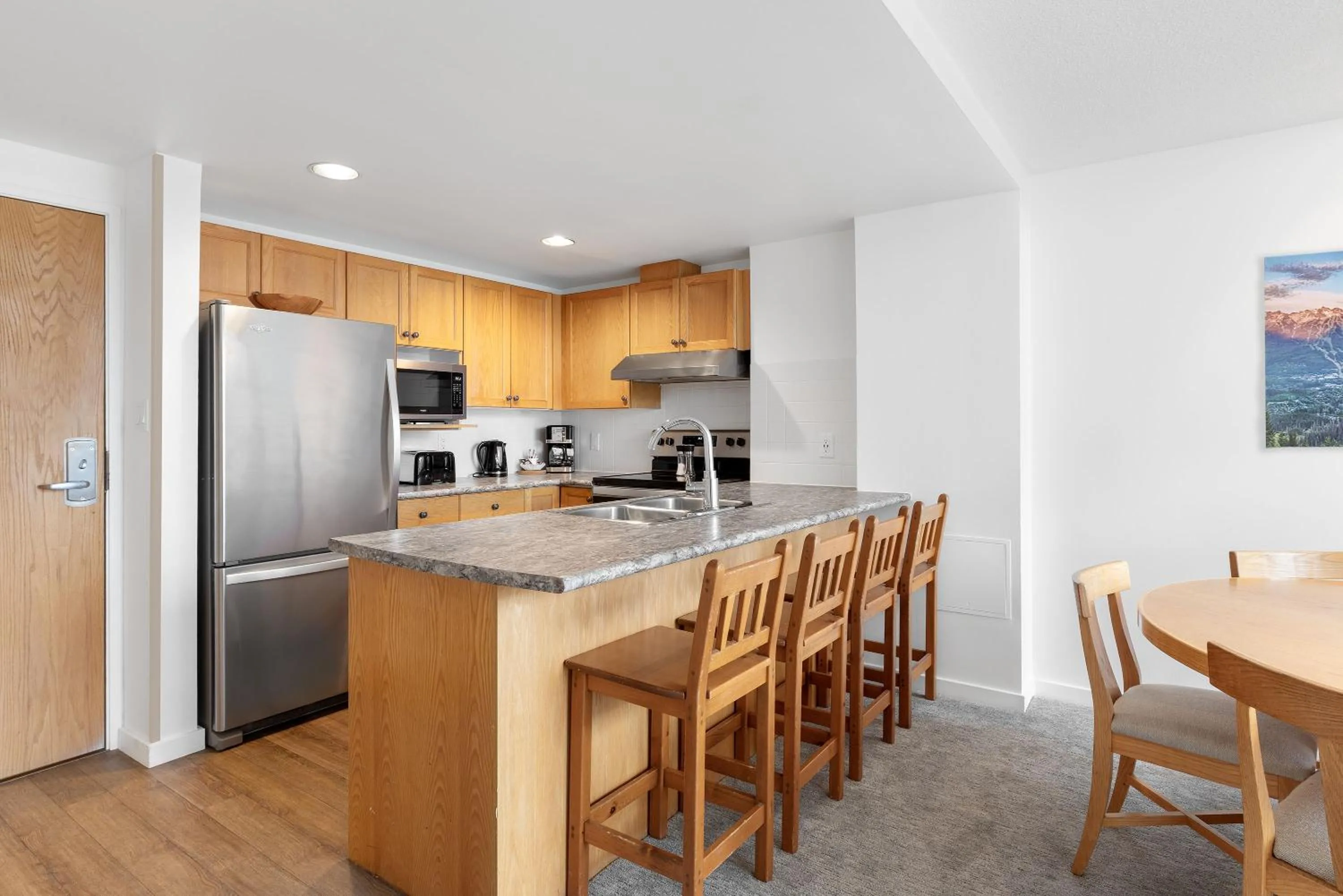 kitchen in The Woodrun Lodge by Whiski Jack