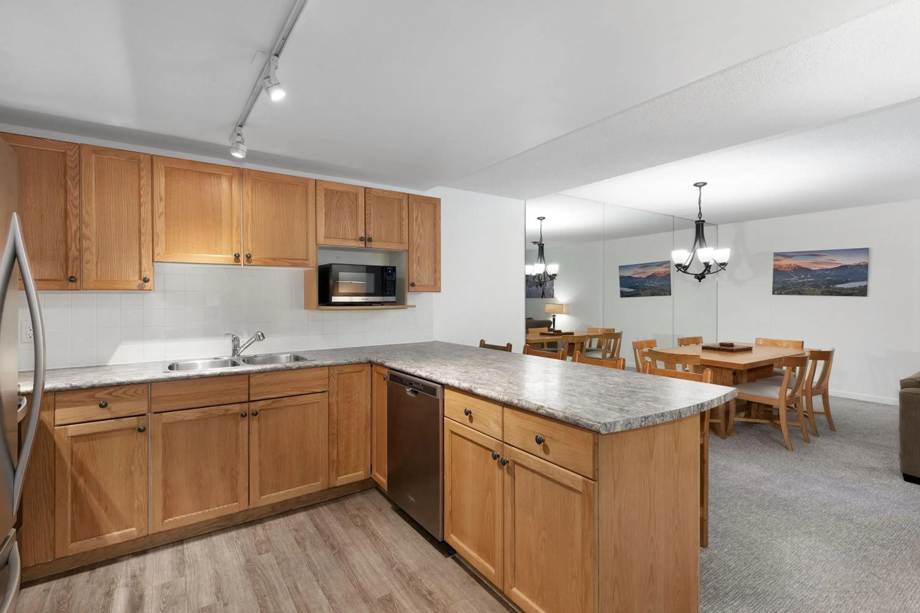 kitchen in The Woodrun Lodge by Whiski Jack