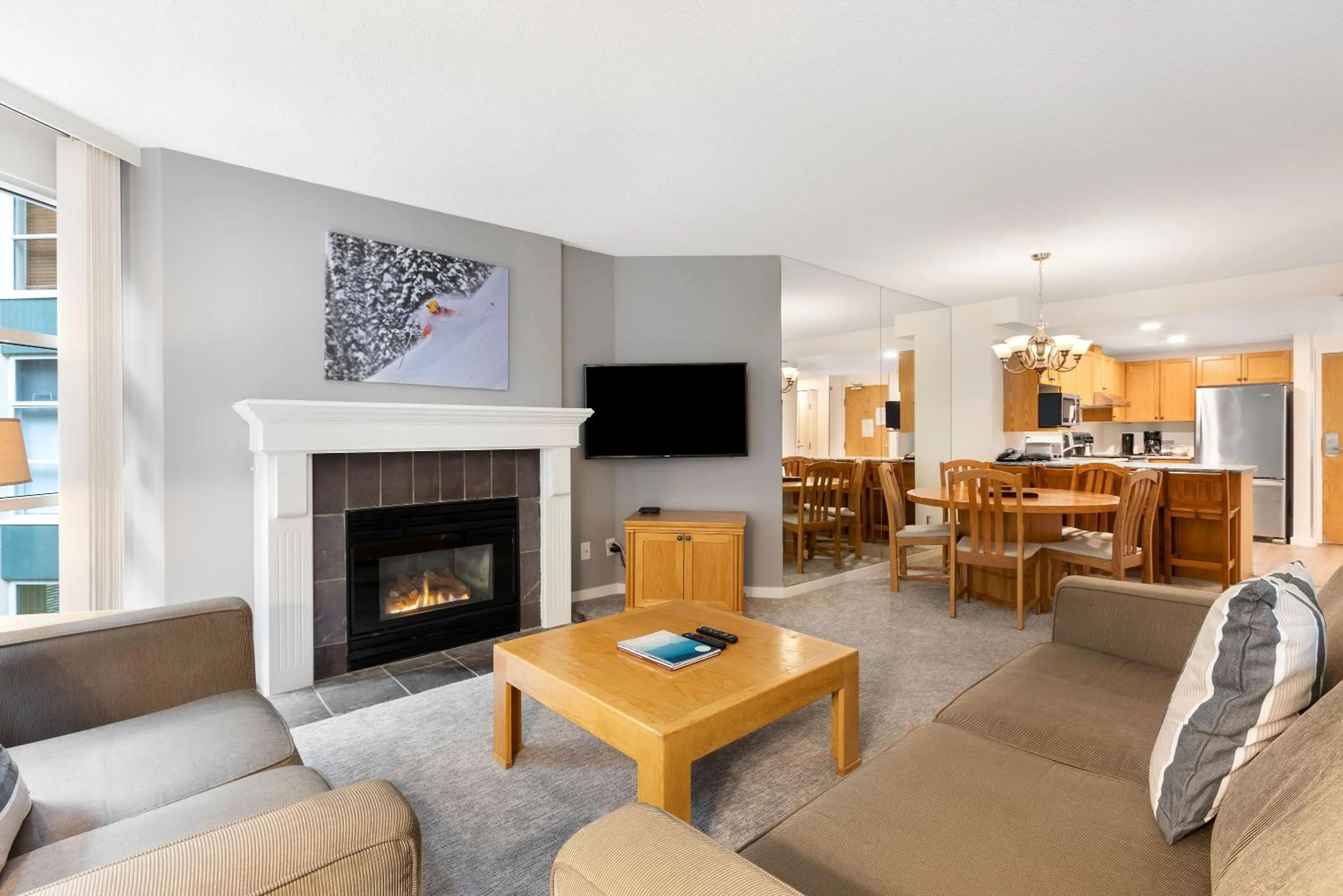 Living room in The Woodrun Lodge by Whiski Jack