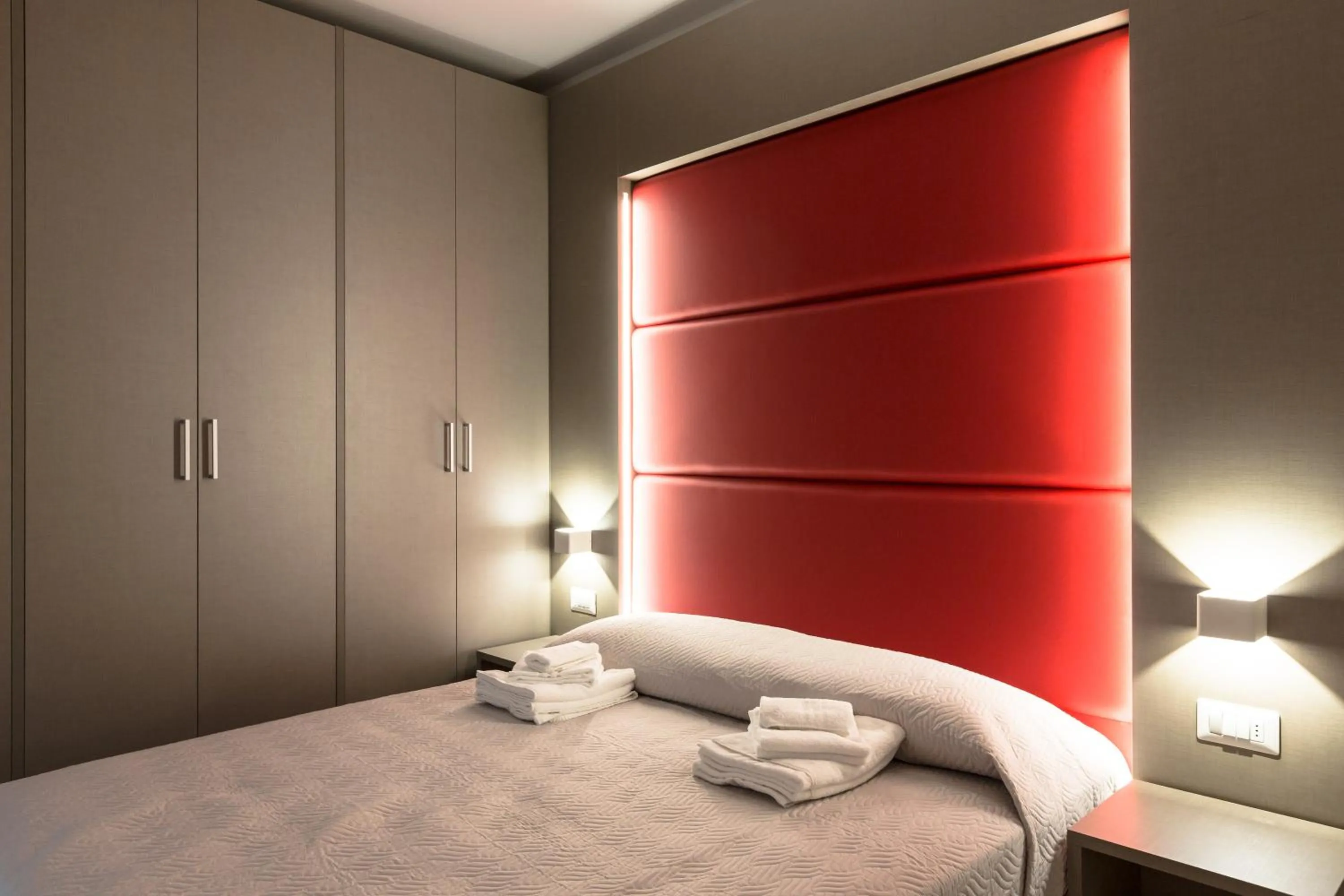 Bedroom, Bed in Residence Perla Verde