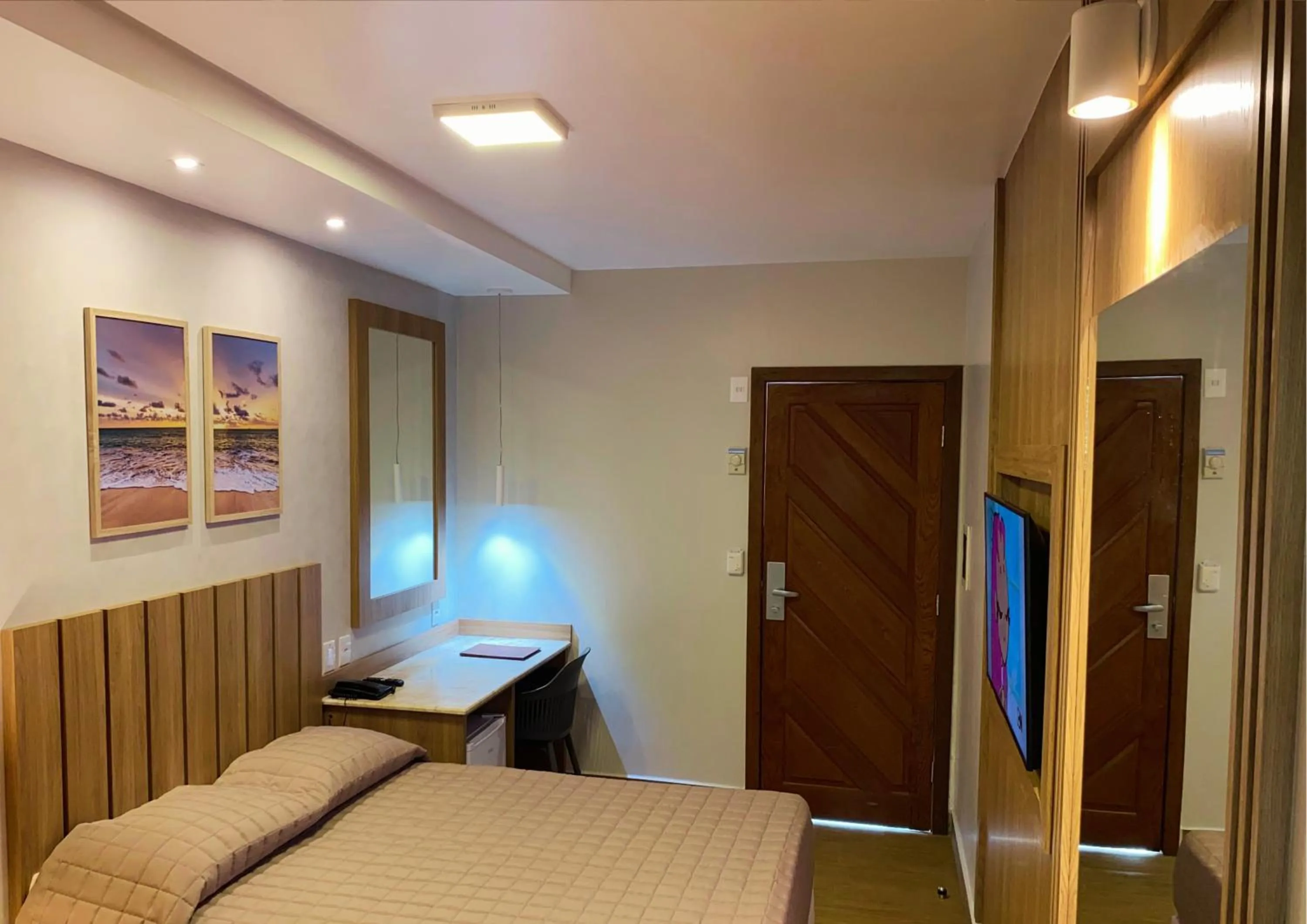 Bedroom, Bed in Brisa da Praia Park Hotel