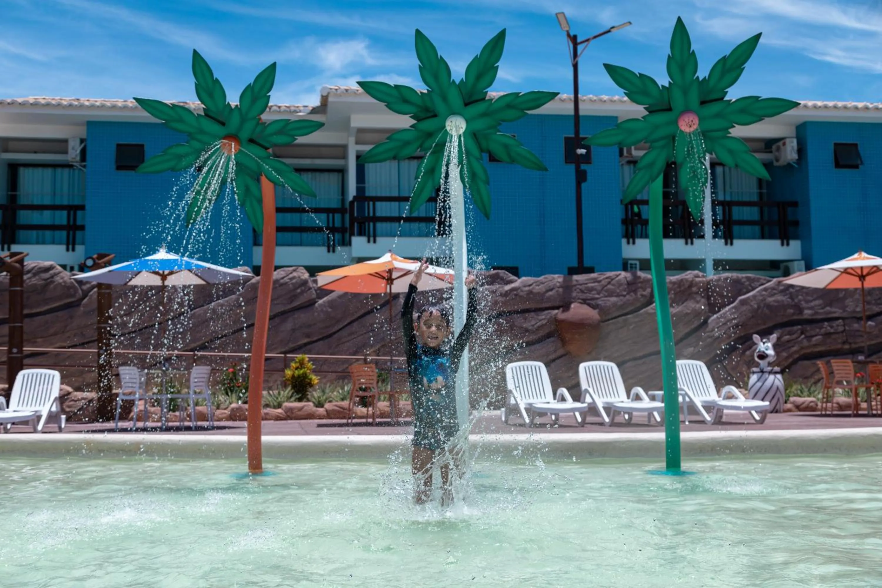 Aqua park in Brisa da Praia Park Hotel