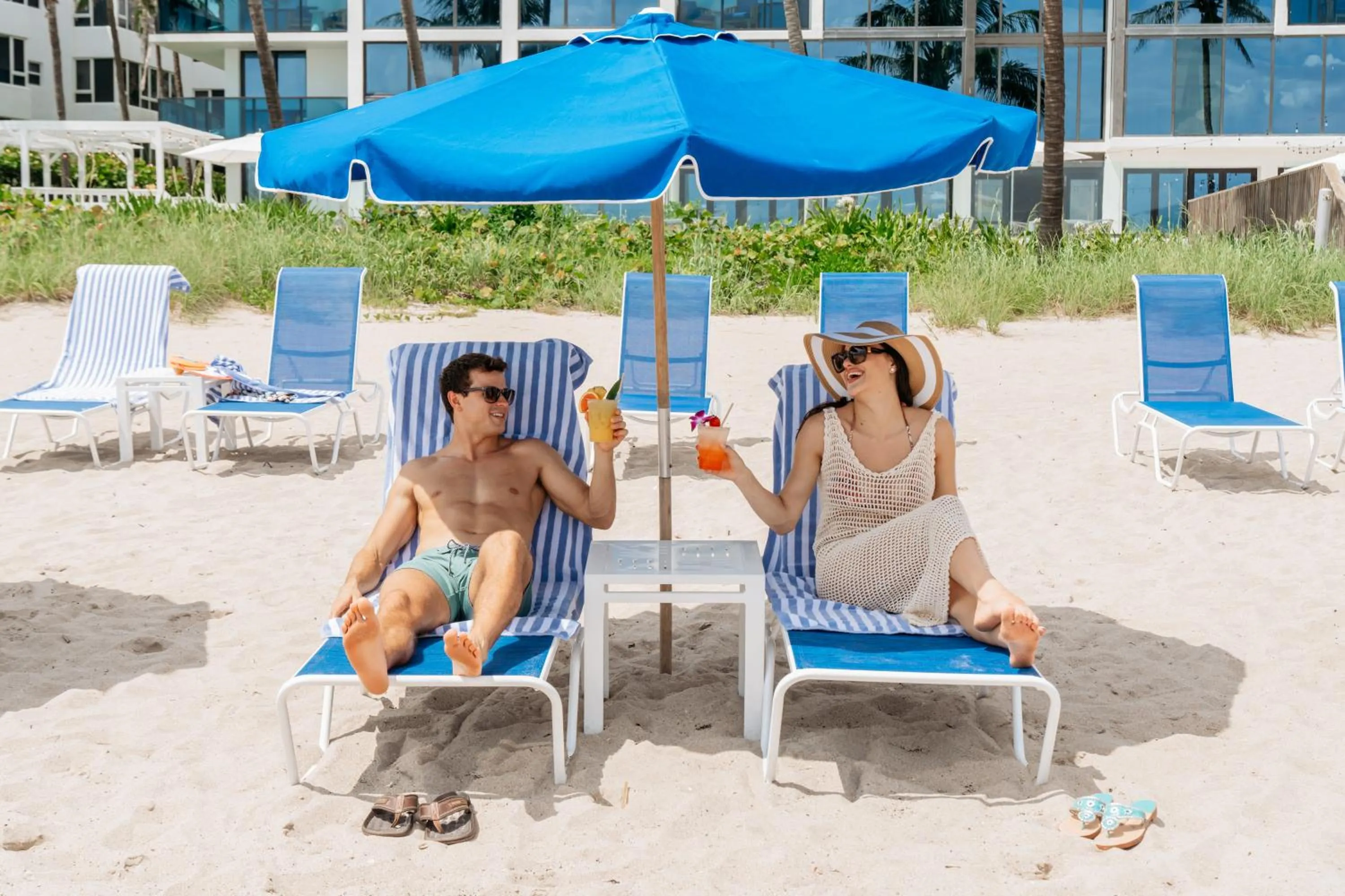 People in Tideline Palm Beach Ocean Resort and Spa