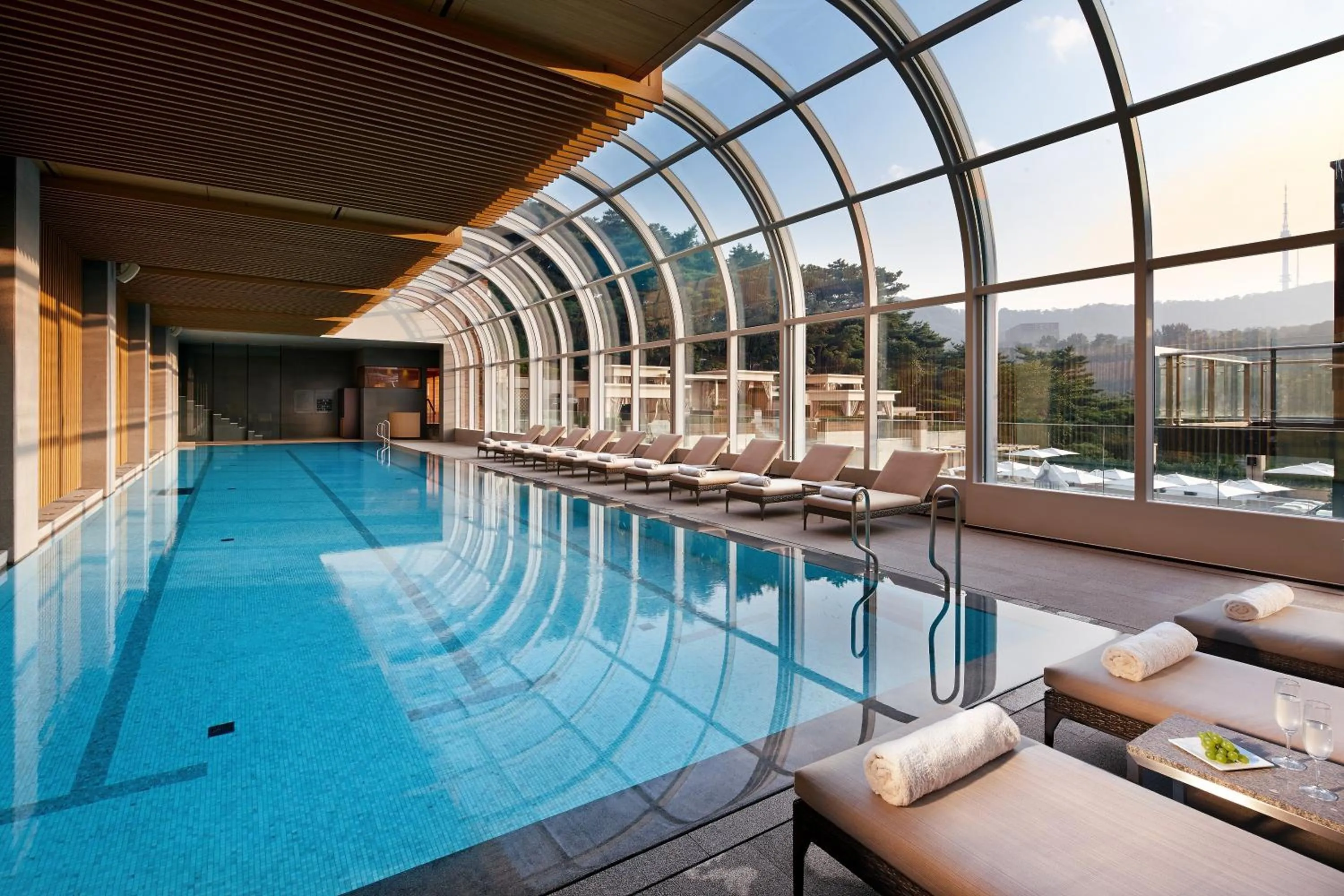 Swimming pool in The Shilla Seoul