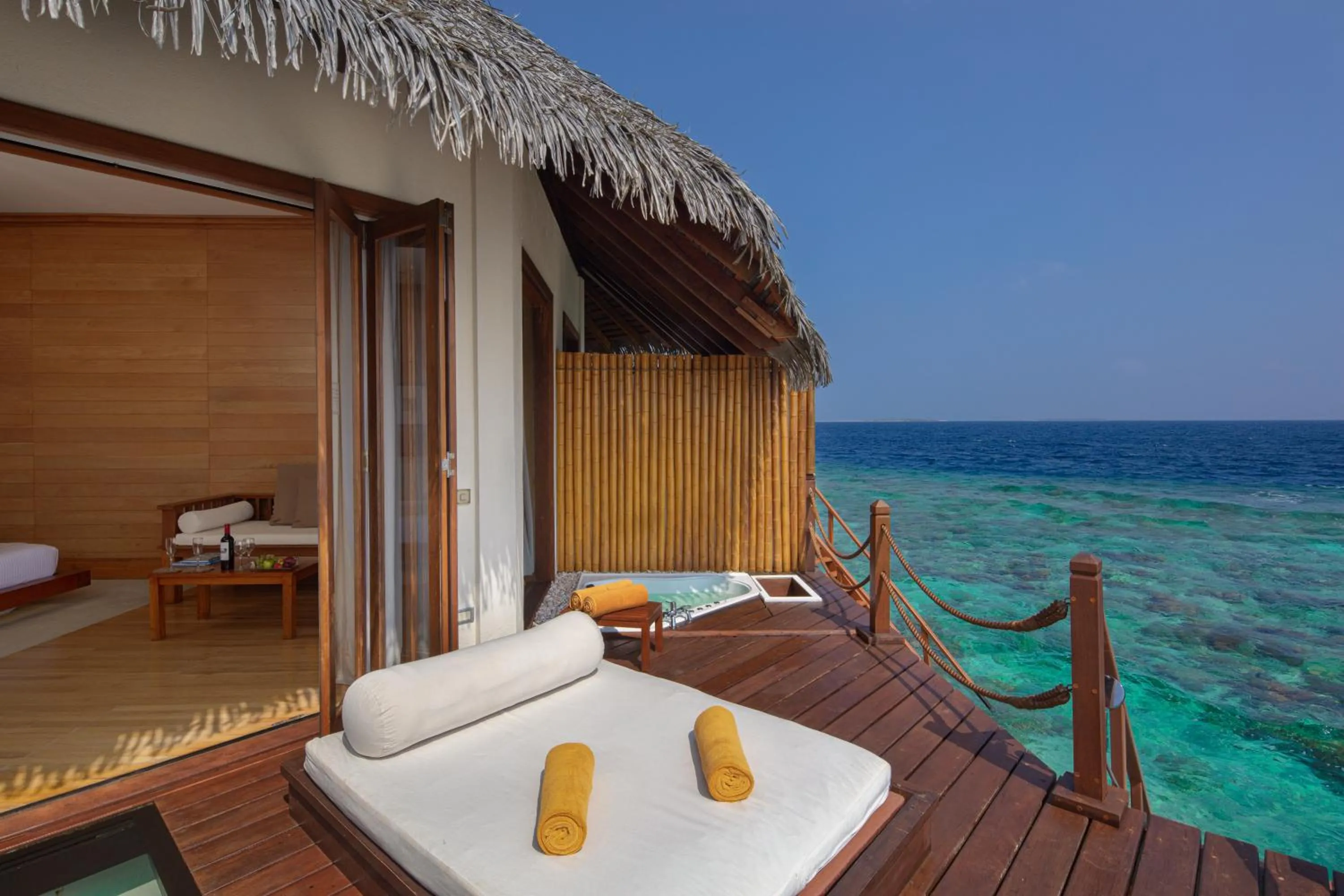 View (from property/room) in Adaaran Prestige Water Villas - with Dine around Premium All inclusive - 24 hours