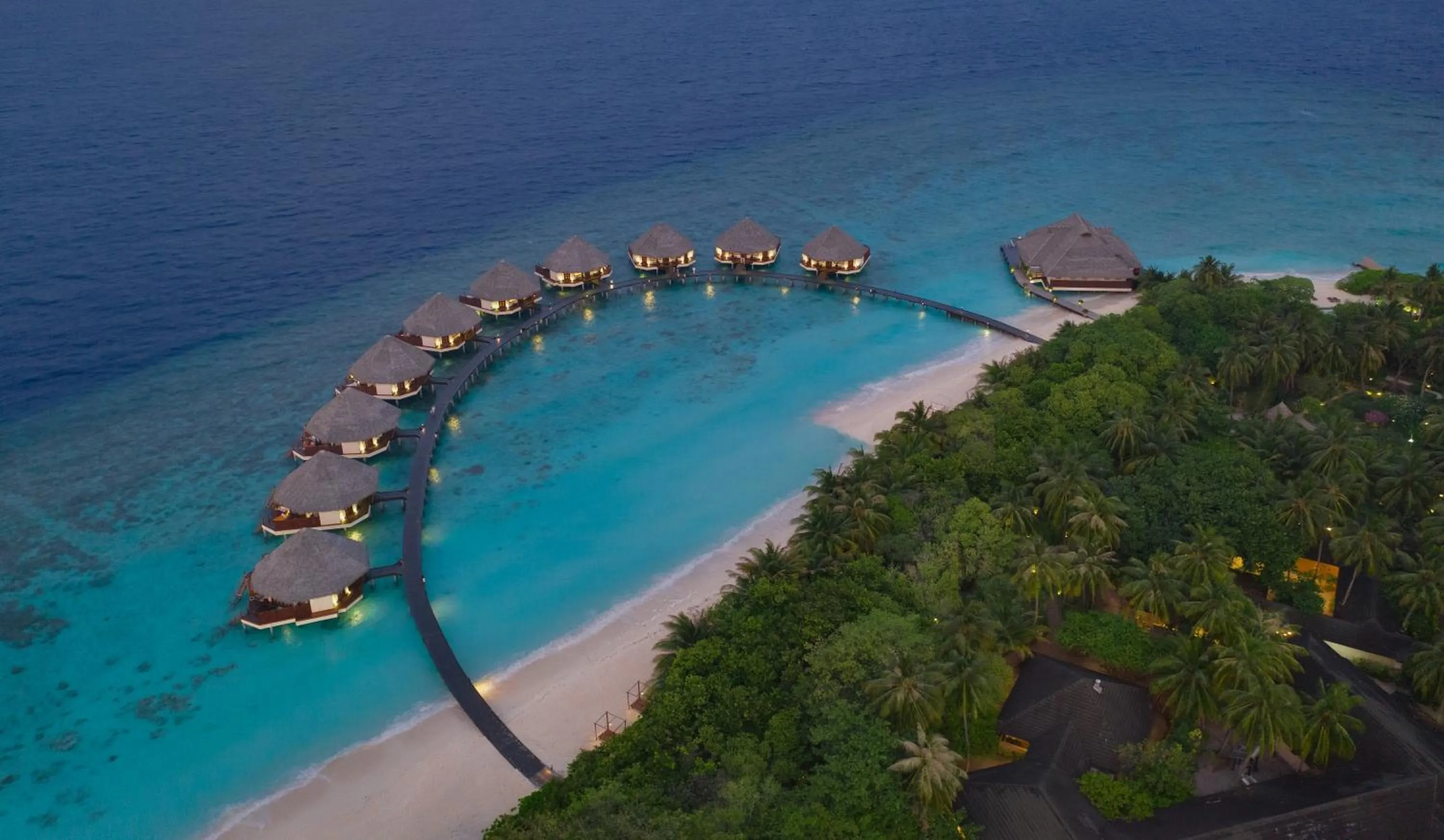 Natural landscape in Adaaran Prestige Water Villas - with Dine around Premium All inclusive - 24 hours