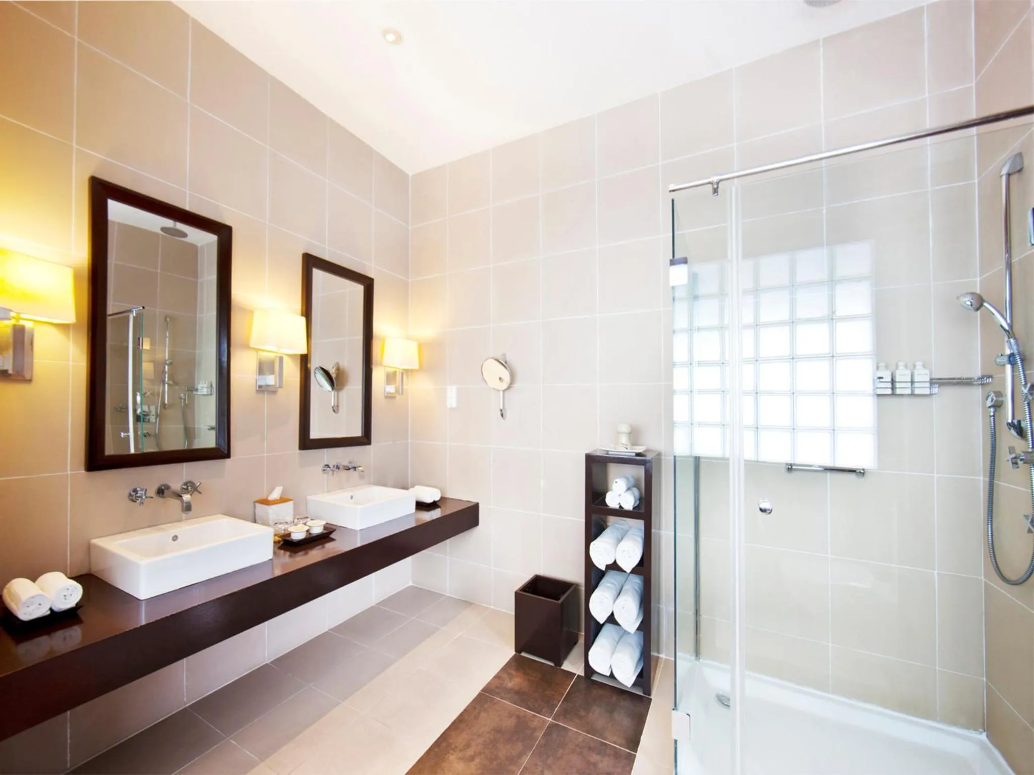 Bathroom in Adaaran Prestige Water Villas - with Dine around Premium All inclusive - 24 hours