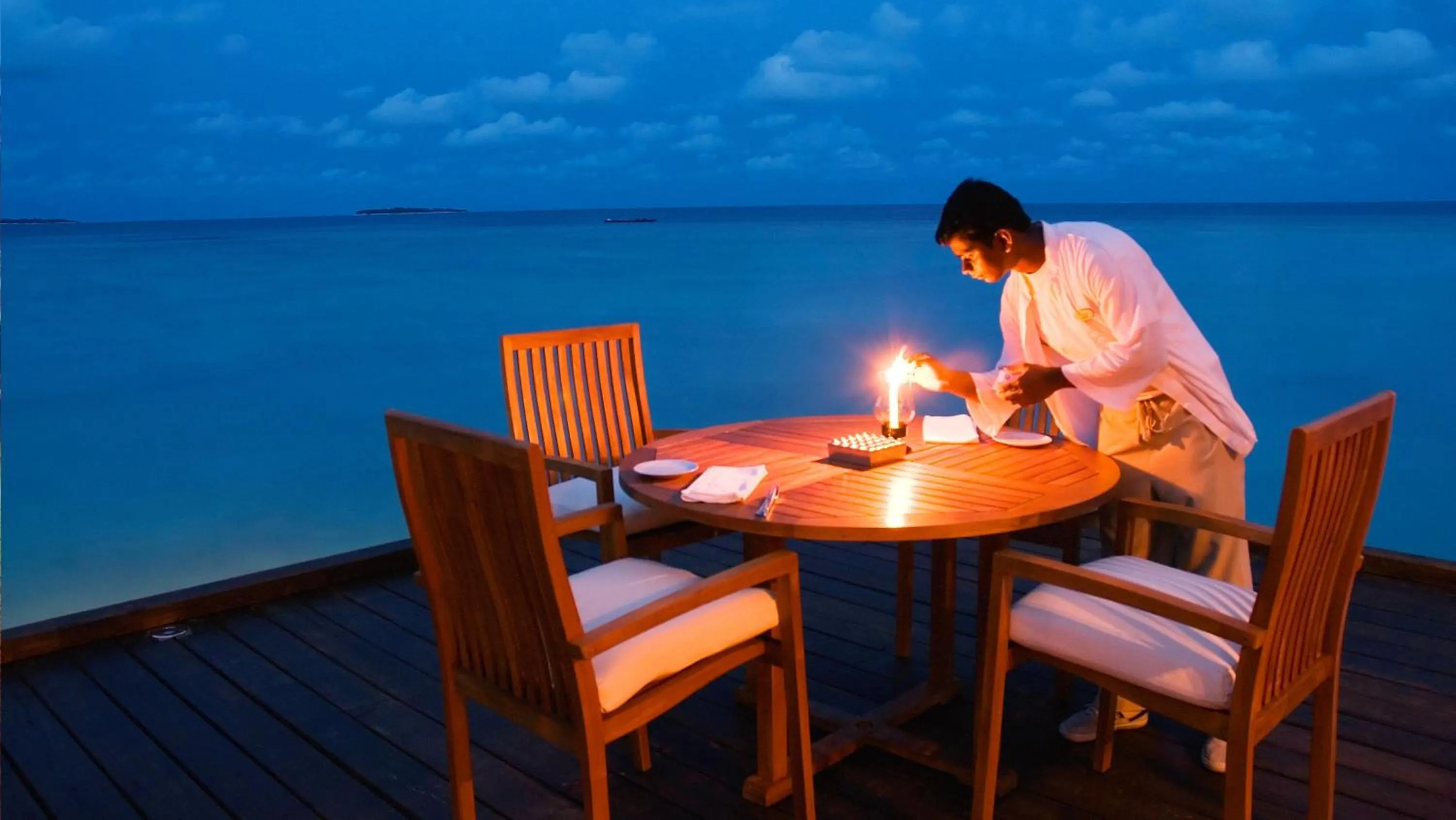 Staff in Adaaran Prestige Water Villas - with Dine around Premium All inclusive - 24 hours