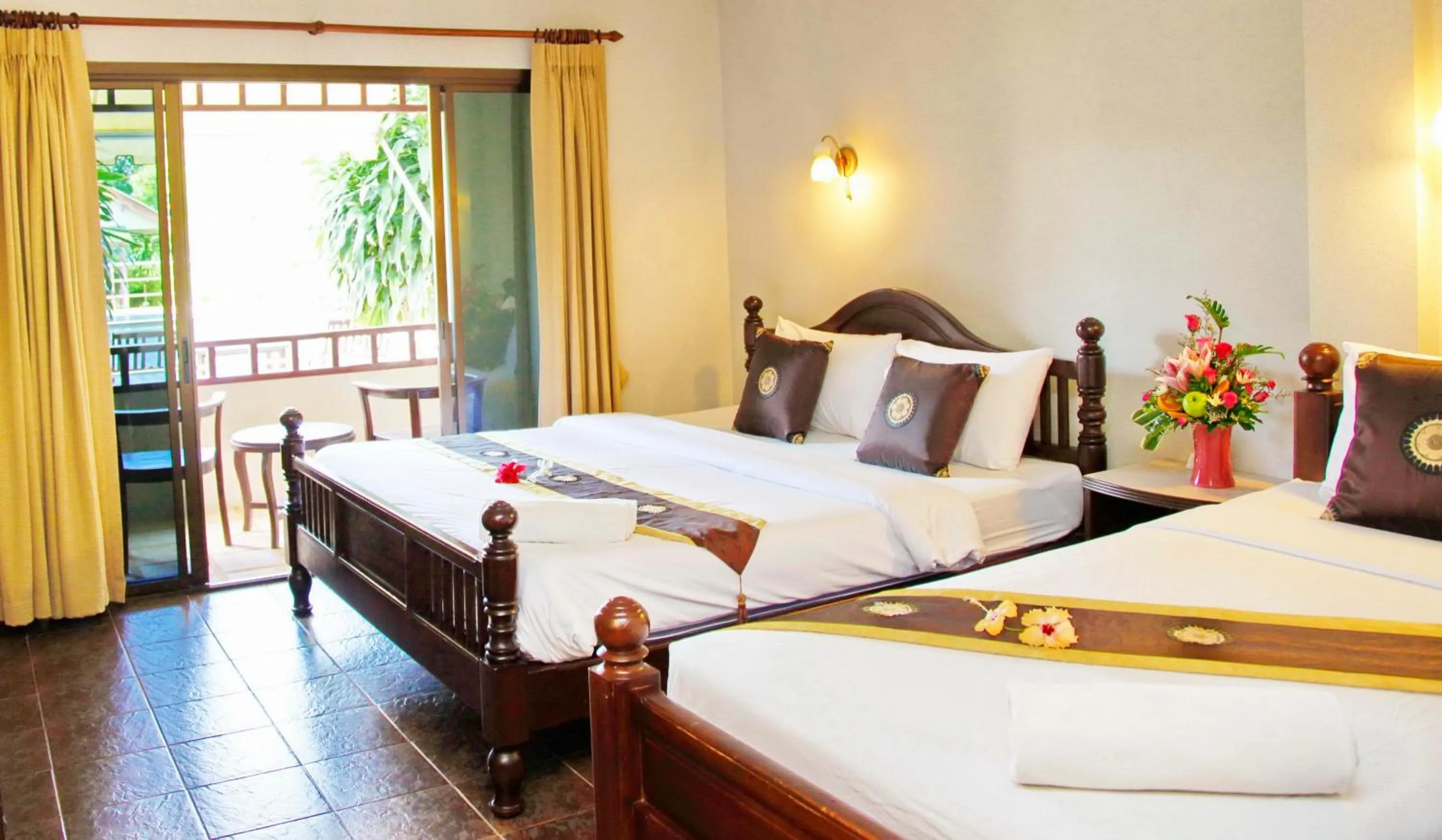 Bedroom, Bed in Lamai Inn 99 Bungalows