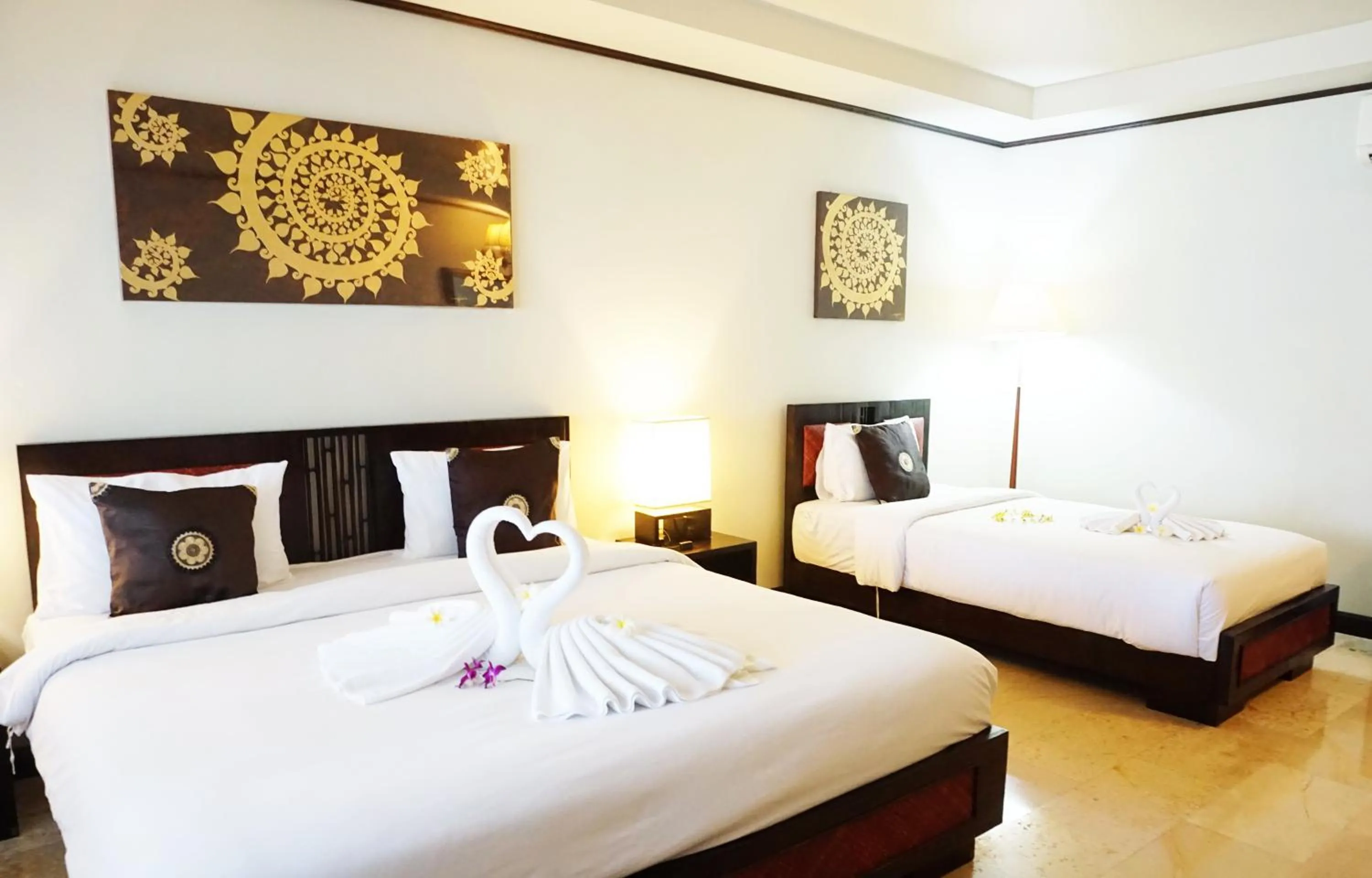 Bedroom, Bed in Lamai Inn 99 Bungalows