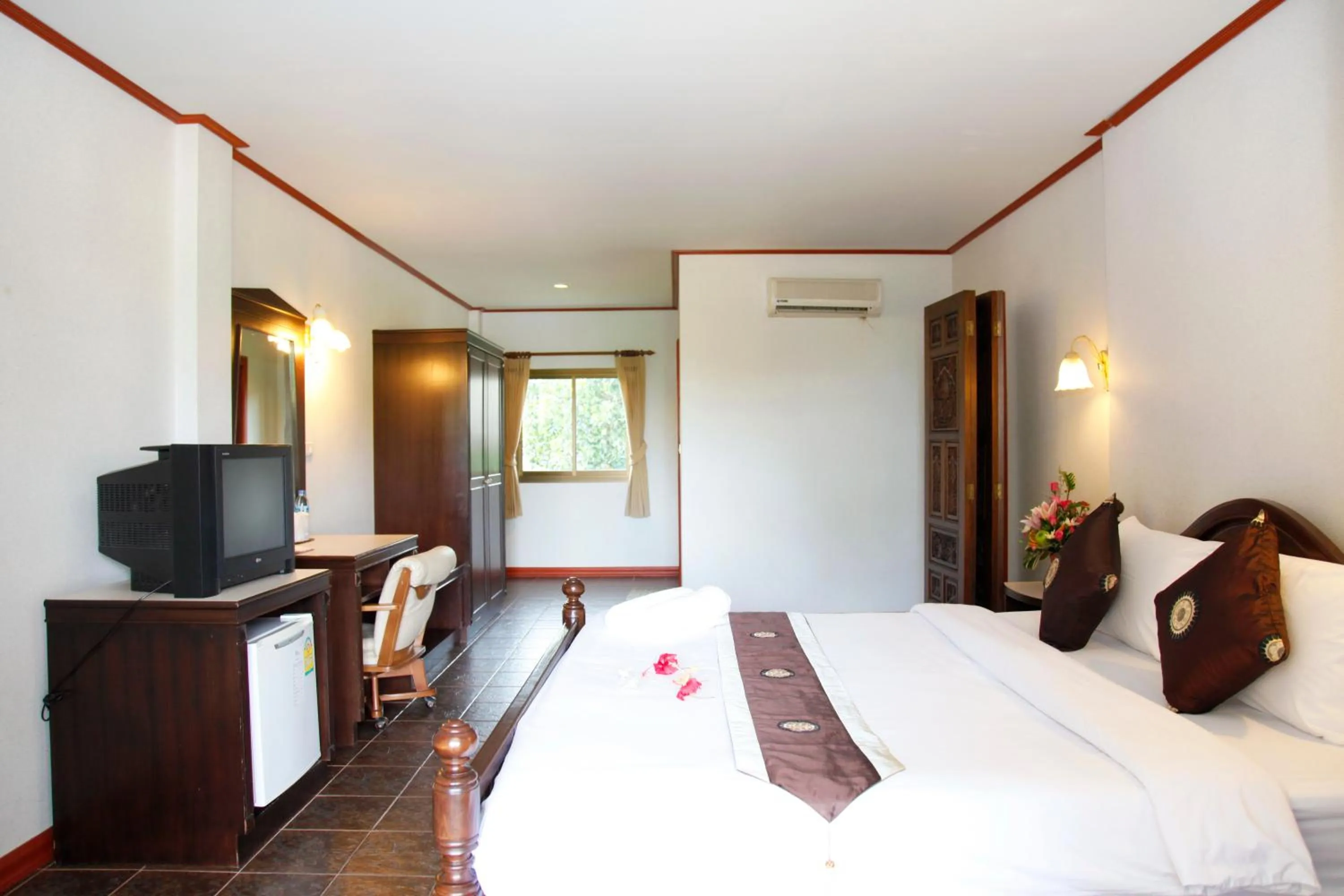 Bedroom, Bed in Lamai Inn 99 Bungalows