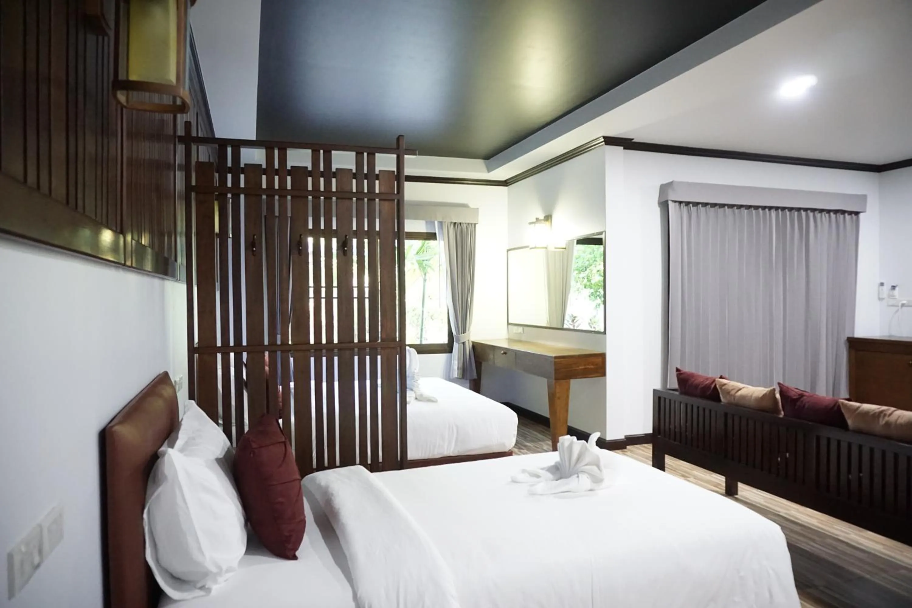 Bedroom, Bed in Lamai Inn 99 Bungalows