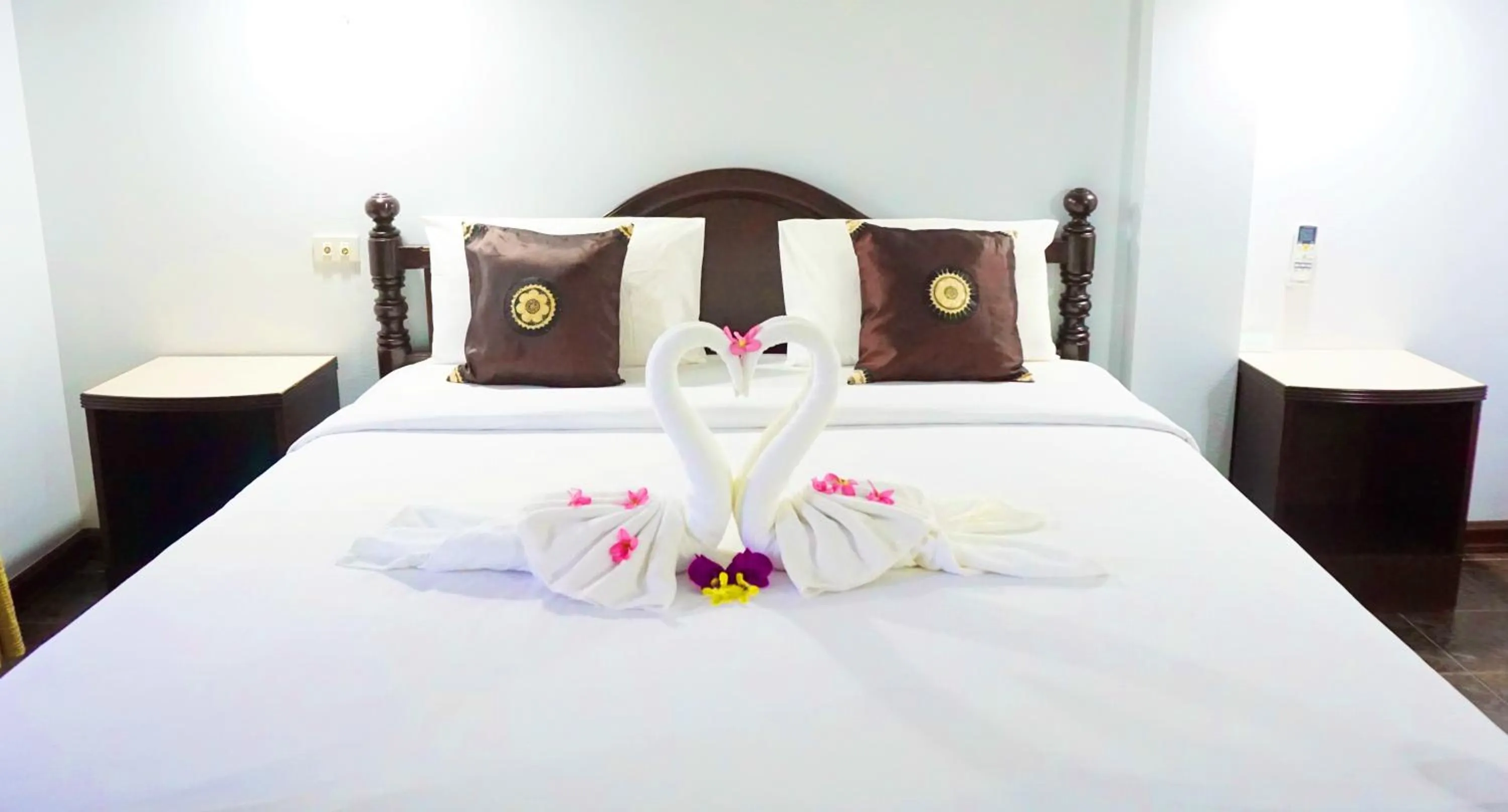 Bedroom, Bed in Lamai Inn 99 Bungalows