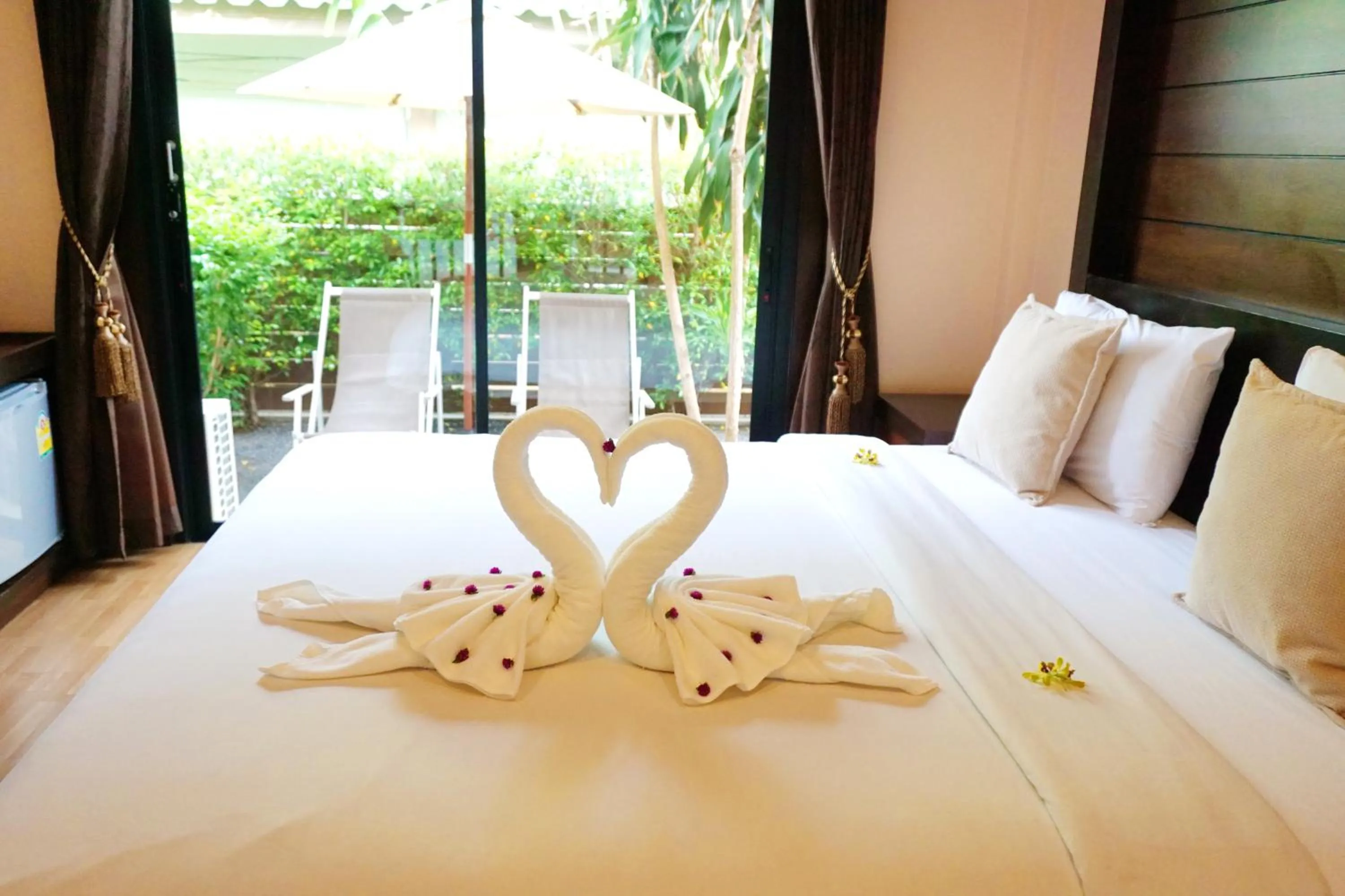 Bedroom, Bed in Lamai Inn 99 Bungalows