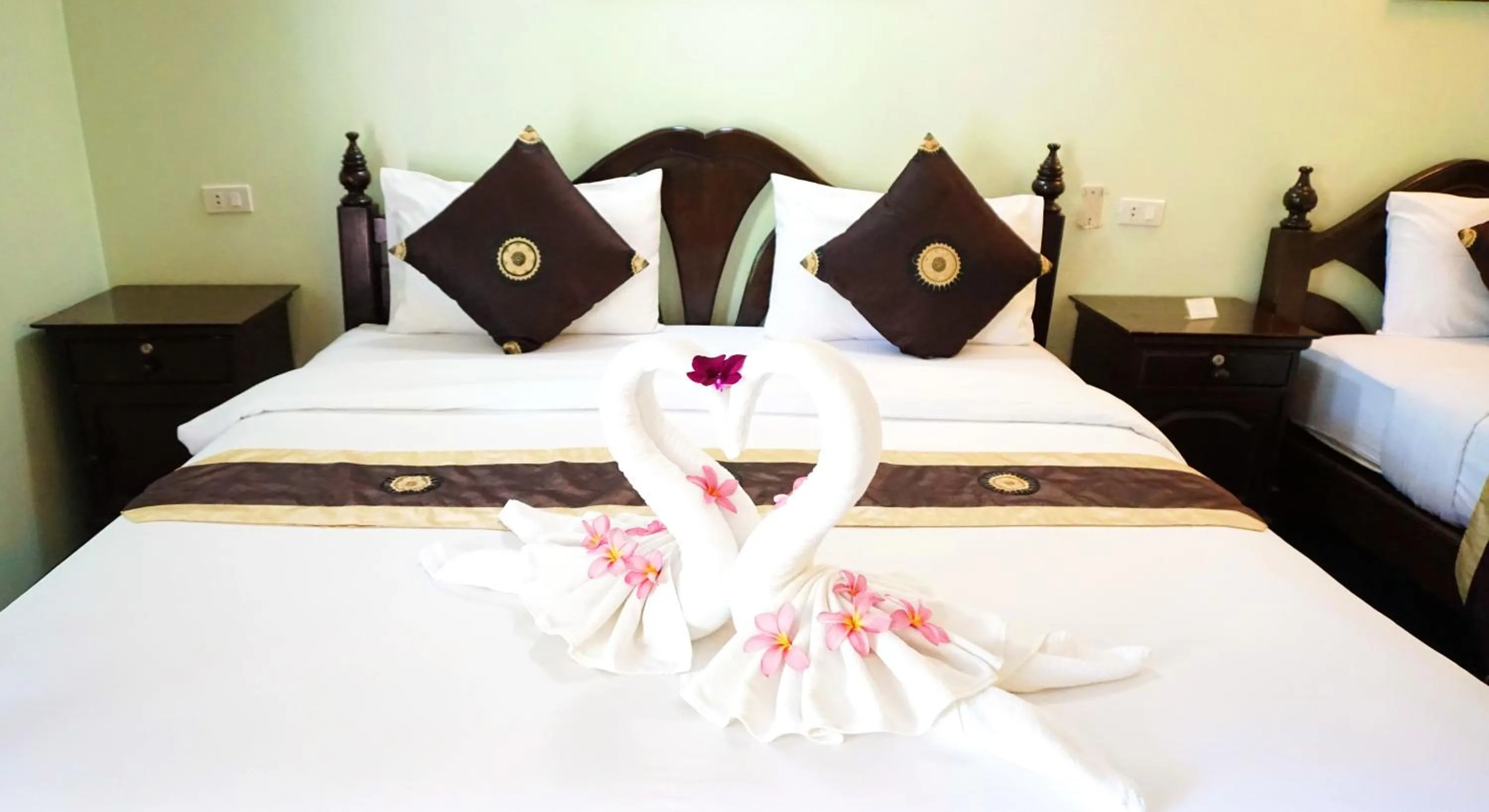 Bedroom, Bed in Lamai Inn 99 Bungalows