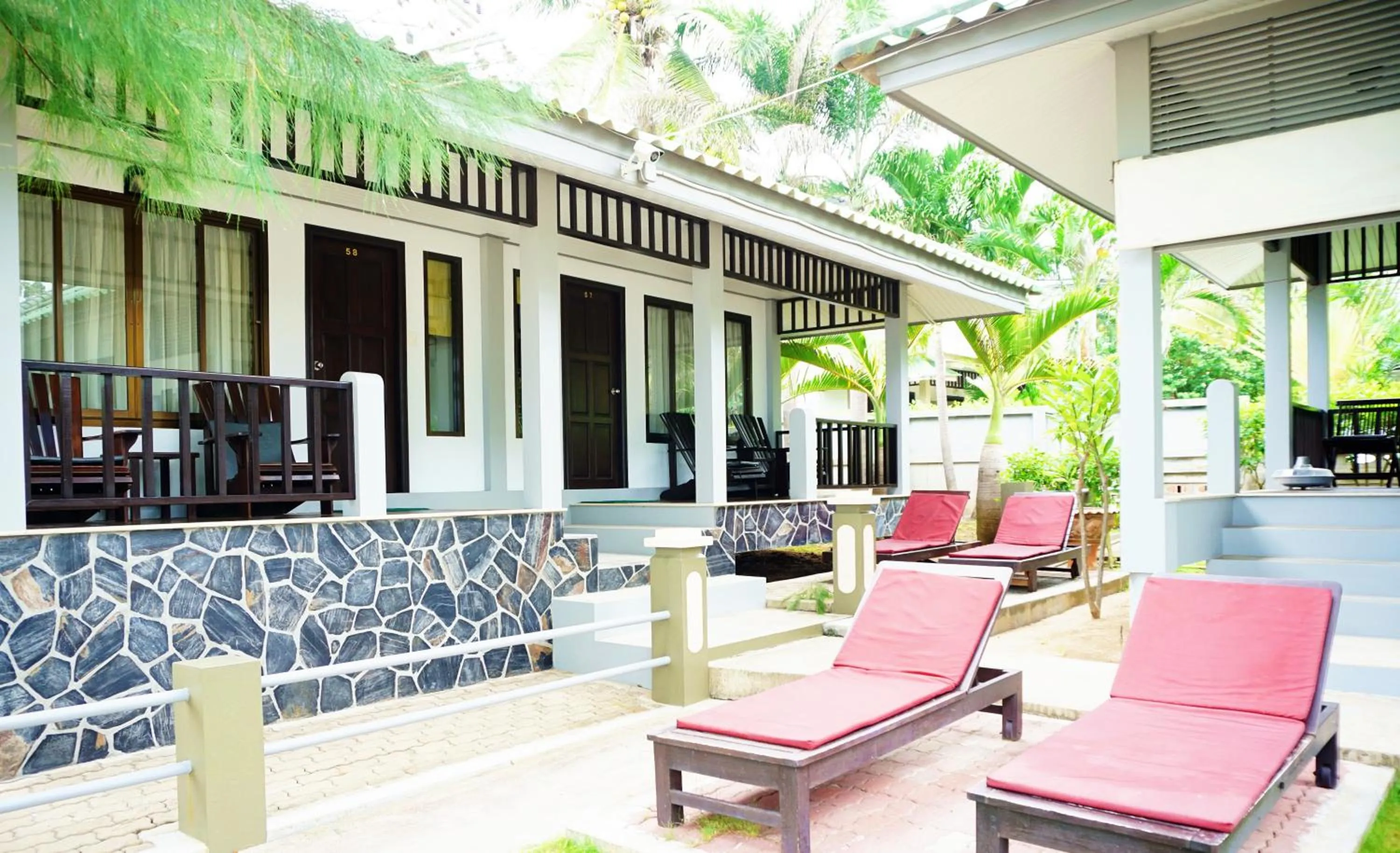 Balcony/Terrace in Lamai Inn 99 Bungalows