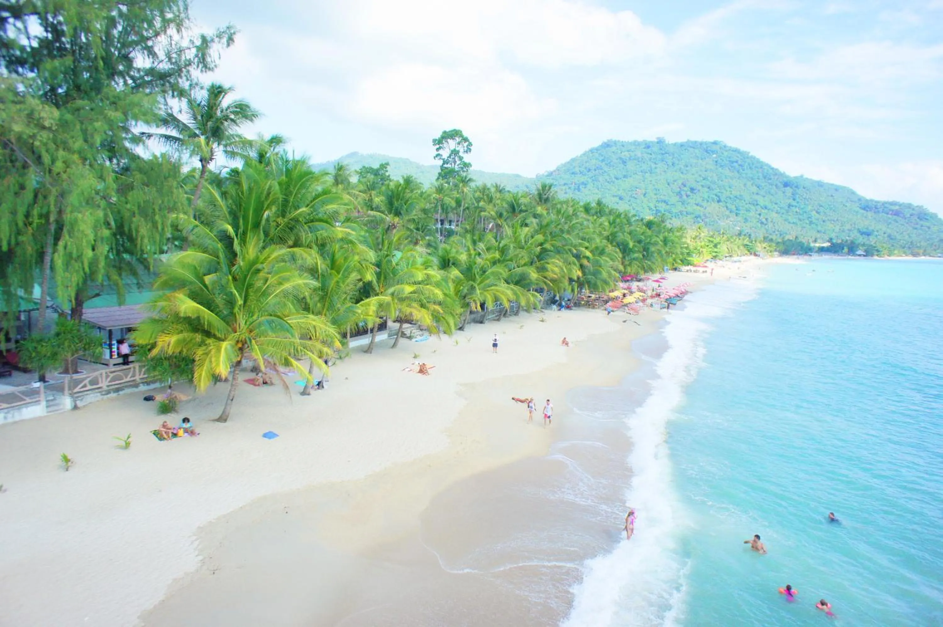 Beach in Lamai Inn 99 Bungalows