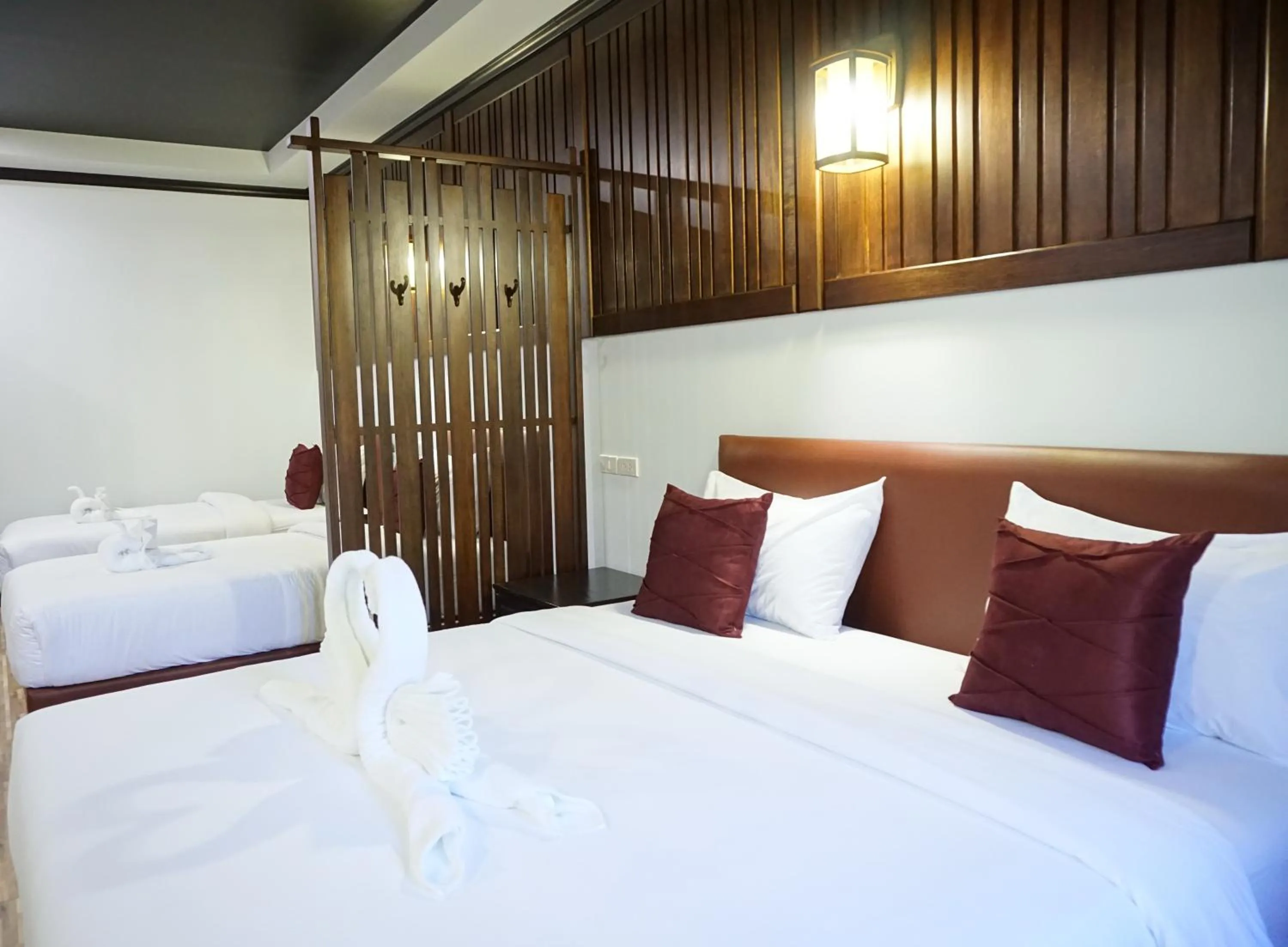 Bedroom, Bed in Lamai Inn 99 Bungalows