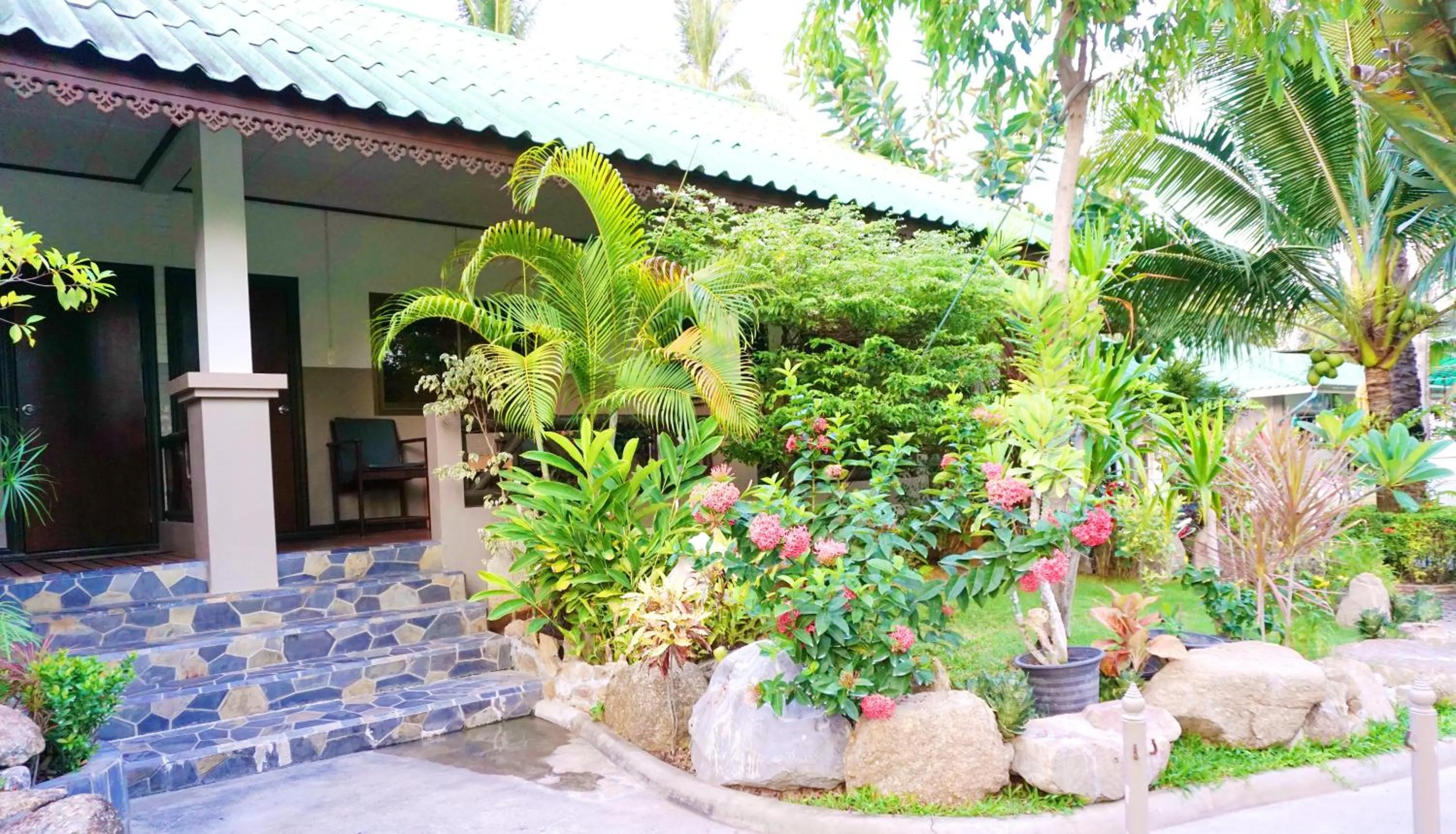 Balcony/Terrace in Lamai Inn 99 Bungalows